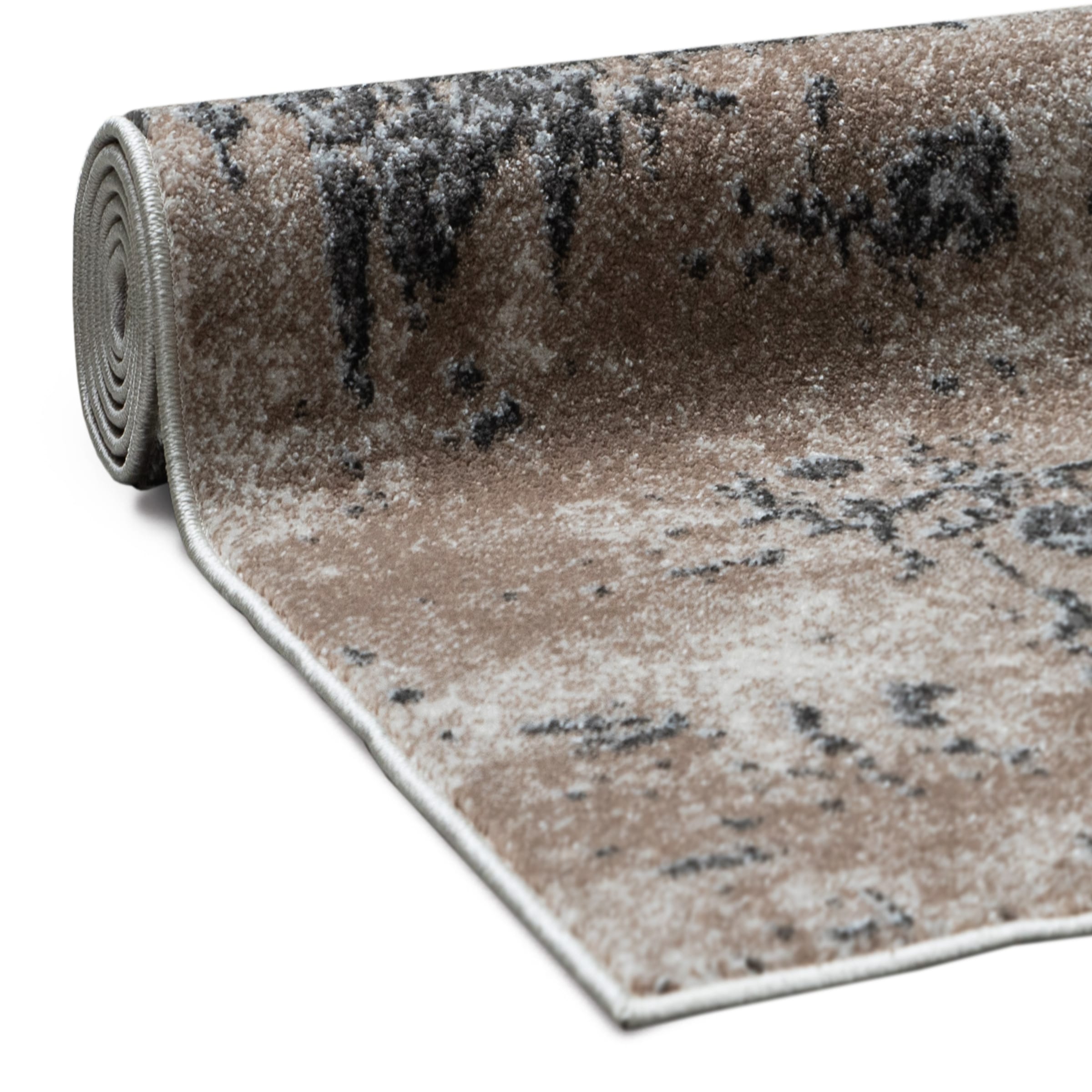 OTTO home Teppich »Janory, Marmor-Optik«, rechteckig, 9 mm Höhe, mit besonders weichem Flor, Kurzflor, modernes Design