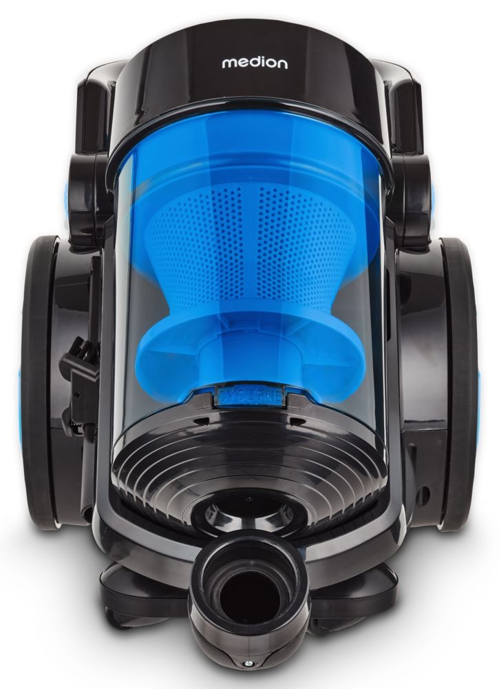 Medion® Bodenstaubsauger »P4000 (MD 11906), 8.000 Pa Saugleistung, 4,3L, Multizyklon-Technologie«, 900 W, beutellos, 11 Meter Kabellänge, HEPA 13 Filter, 75 dB, integriertes Zubehör