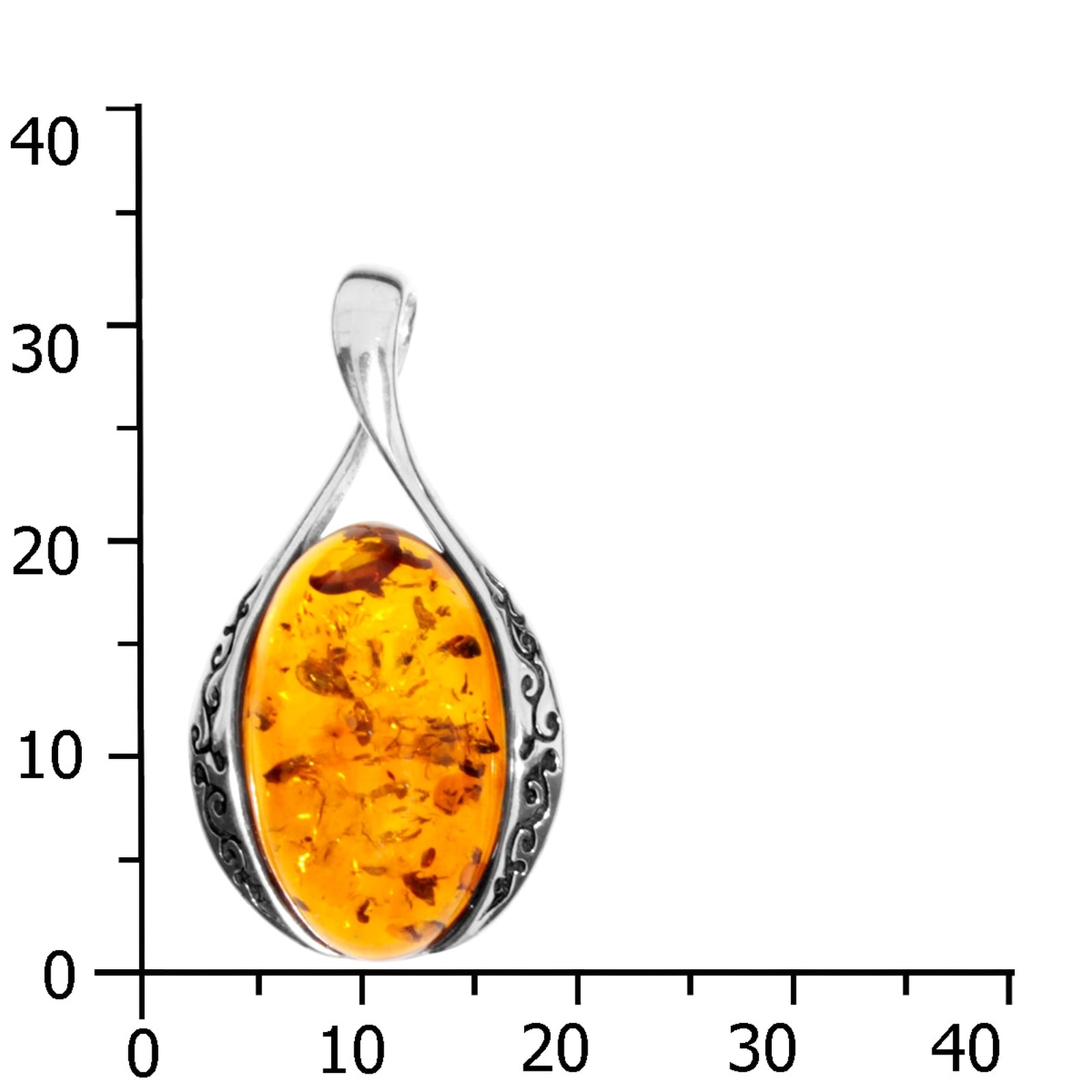 OSTSEE-SCHMUCK Kettenanhänger »- Annika - Silber 925/000 - Bernstein«