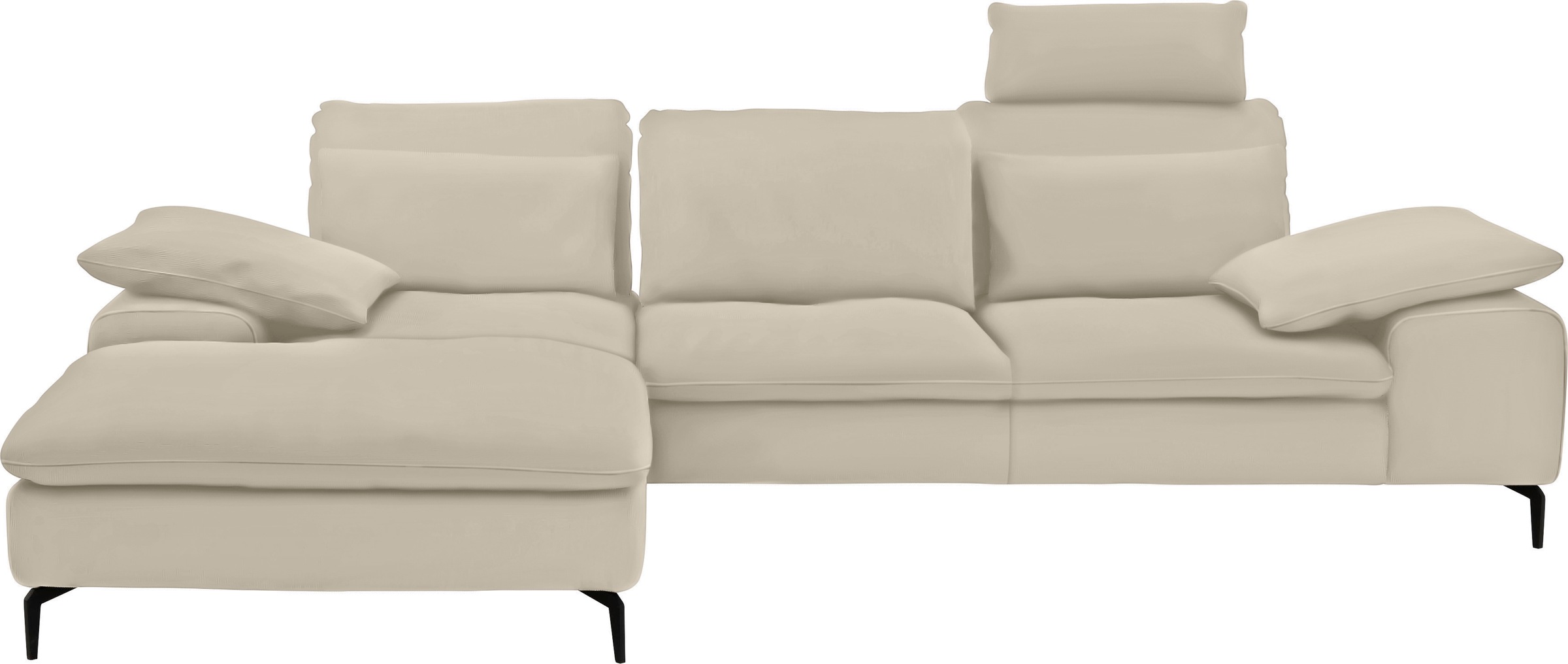 W.SCHILLIG Ecksofa "valentinoo, Designsofa, bequem, elegant und zeitlos, L- günstig online kaufen