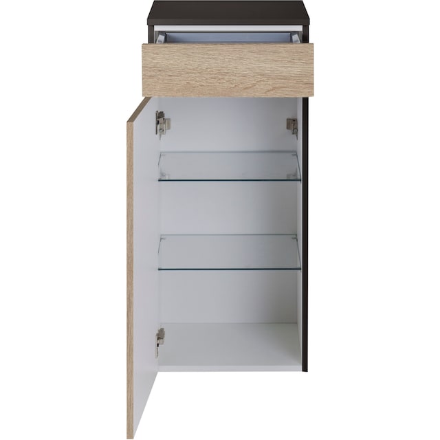 MARLIN Midischrank »3510clarus«, 40 cm breit, Soft-Close-Funktion,  vormontierter Badschrank, Badmöbel | BAUR