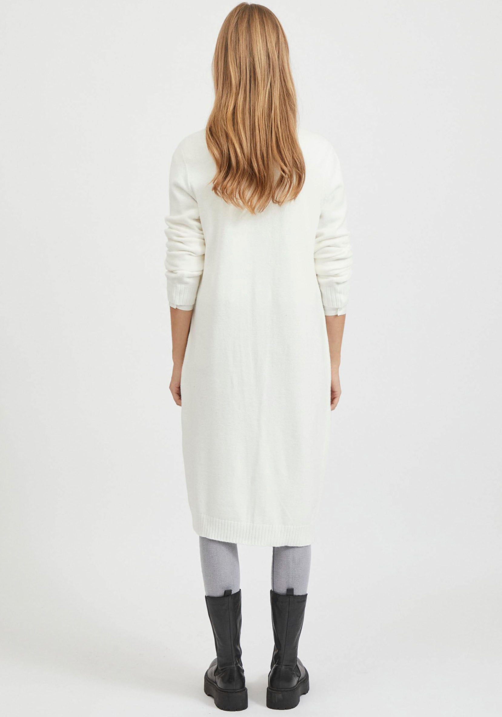 Vila Longstrickjacke »VIRIL LONG L/S KNIT CARDIGAN - NOOS«, in knielanger Form