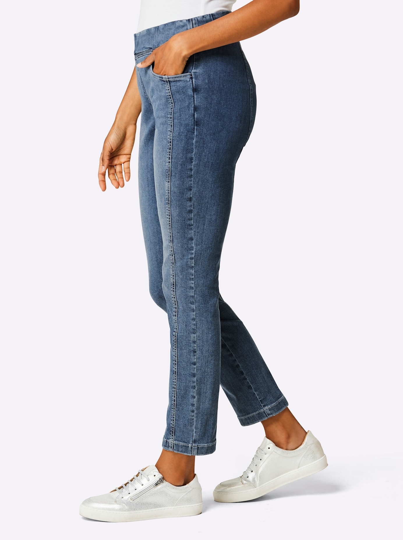 ascari Schlupfjeans, (1 tlg.)