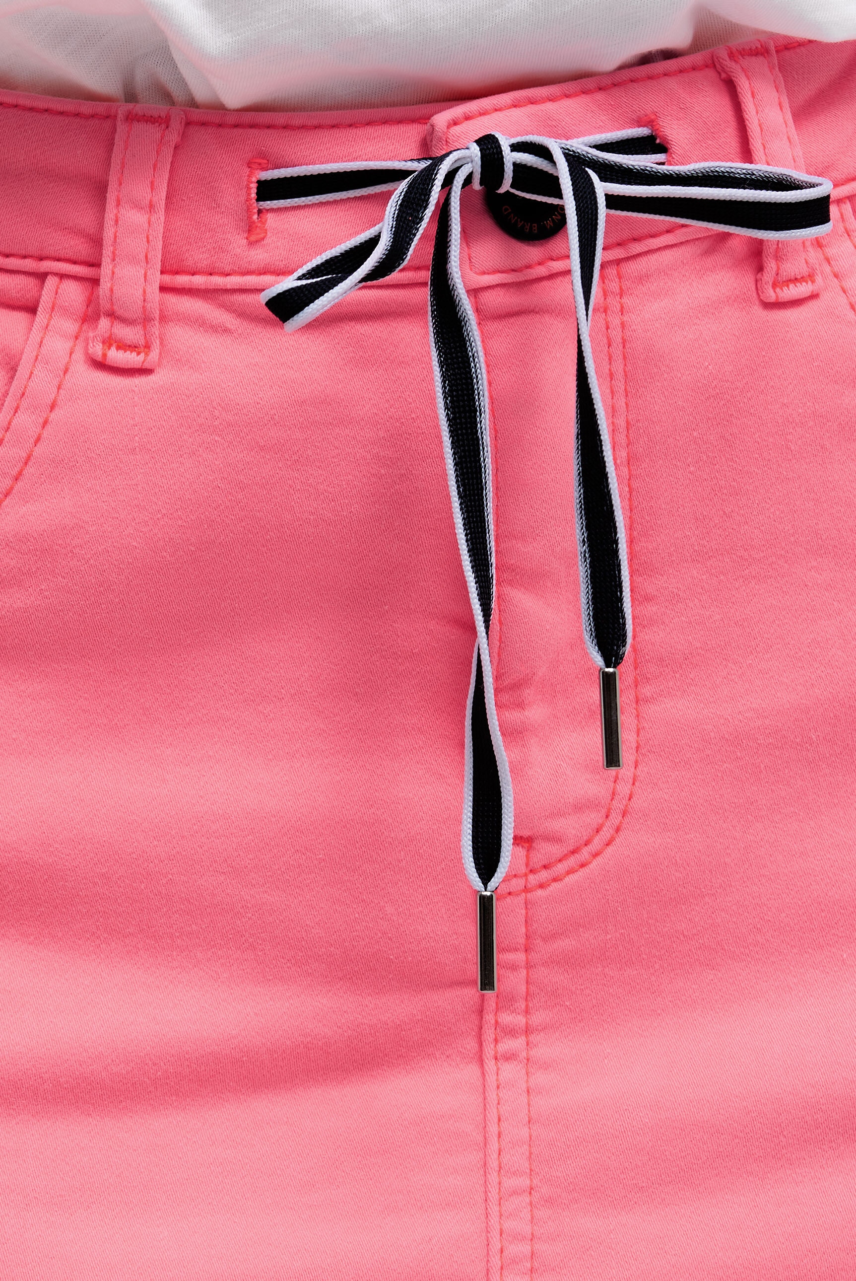 SOCCX Jeansrock mit Baumwolle