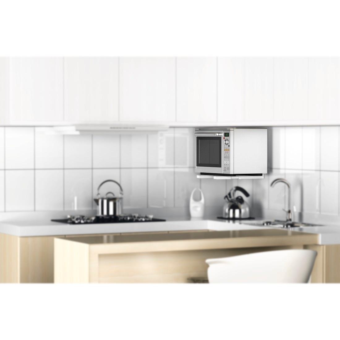 Xavax Mikrowellen-Wandhalterung "Mikrowellenhalterung für Mikrowelle, Backo günstig online kaufen