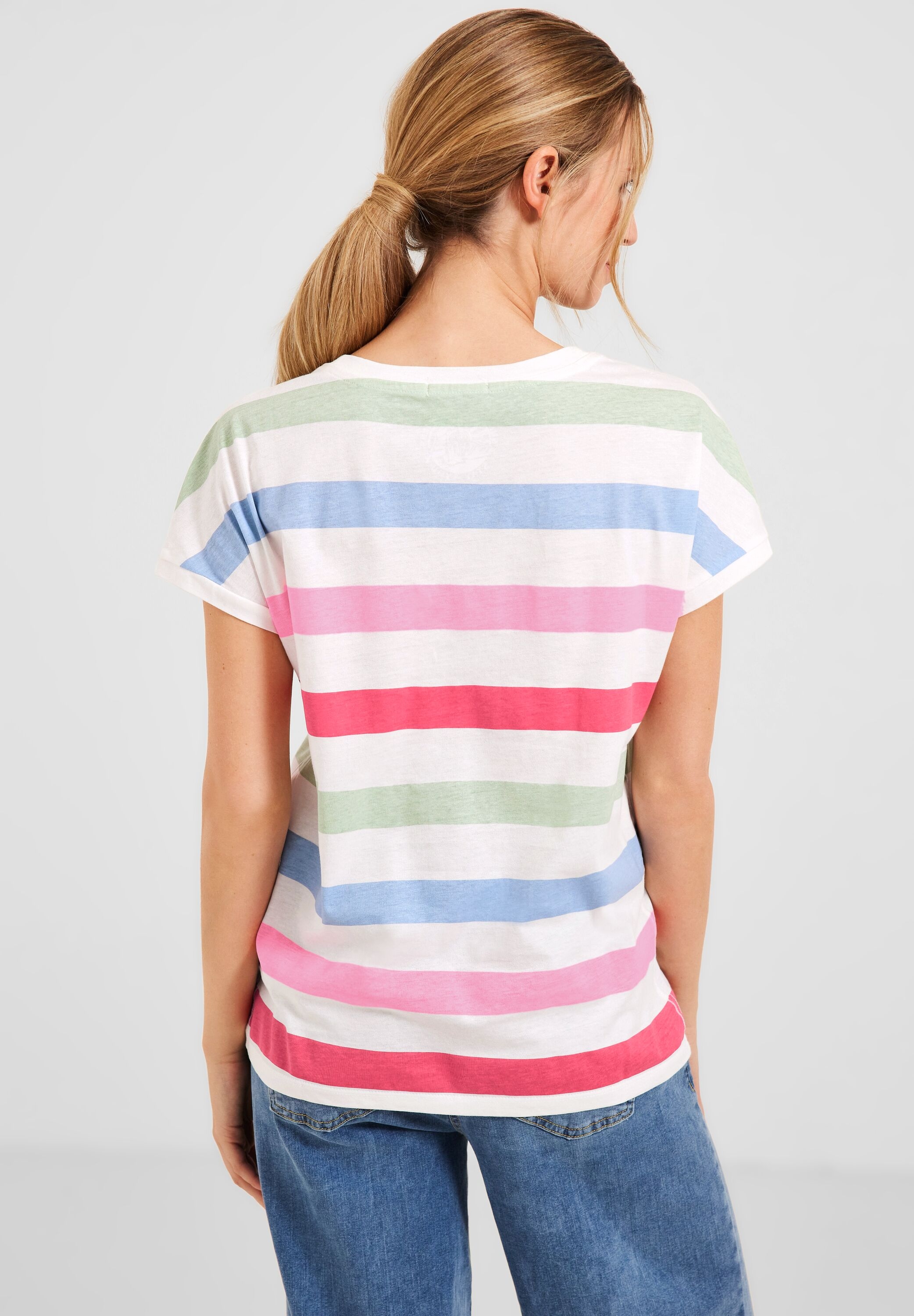 Cecil T-Shirt, mit Rundhalsausschnitt | bestellen für BAUR