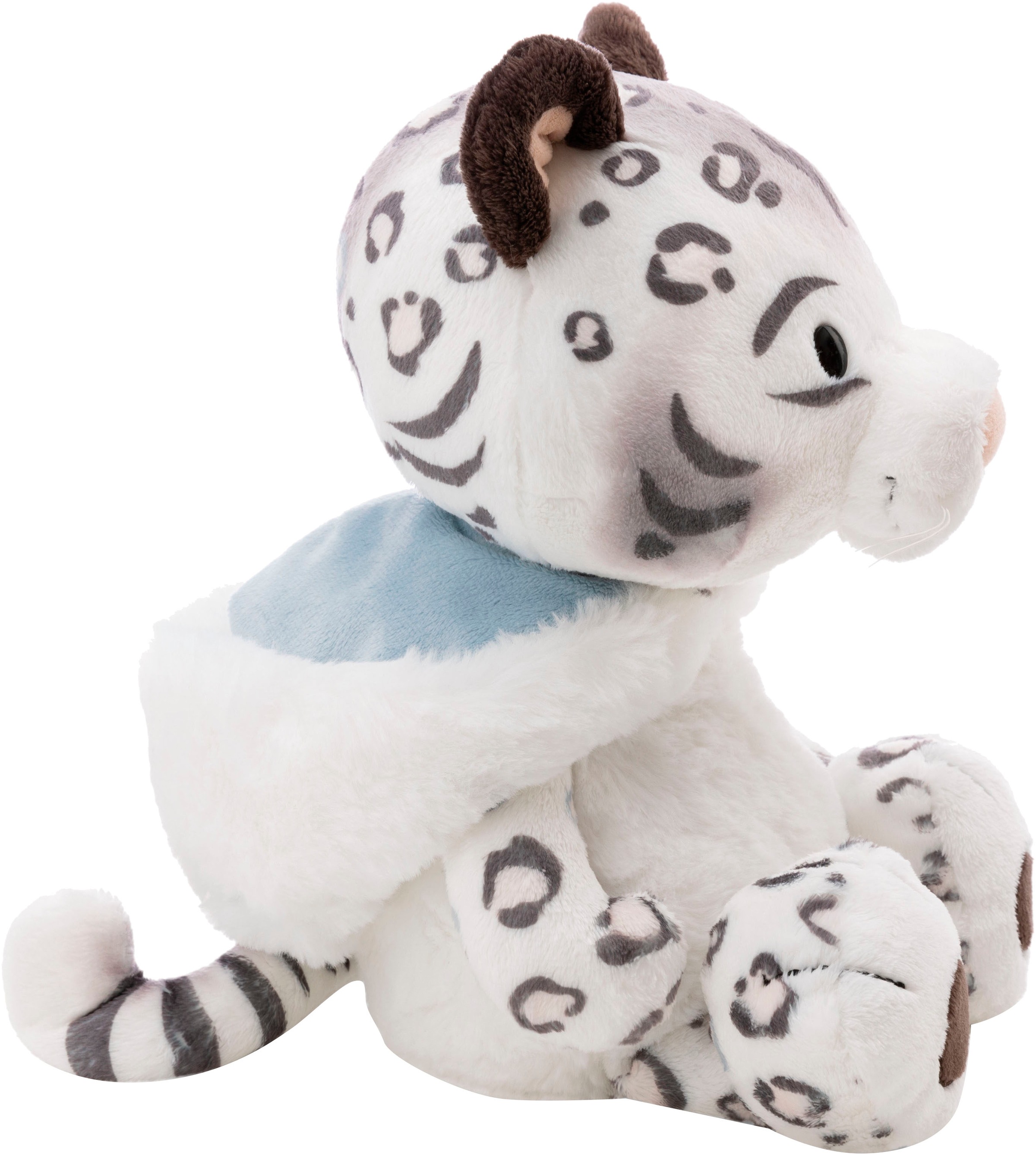 Nici Kuscheltier »Winter, Schneeleopard Eleni Snowbell, 35 cm schlenkernd«, schlenkernd; enthält recyceltes Material (Global Recycled Standard)