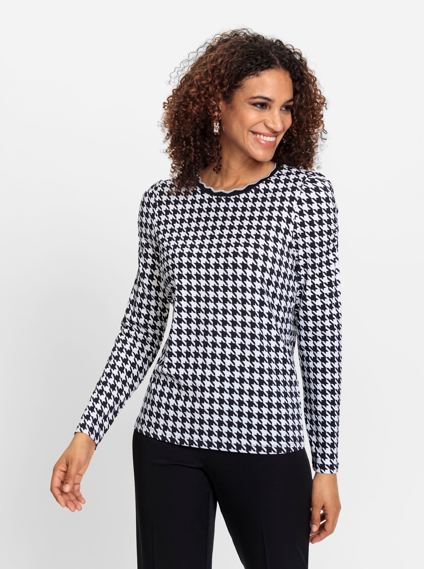 Inspirationen Rundhalsshirt »Shirt«, (1 tlg.)