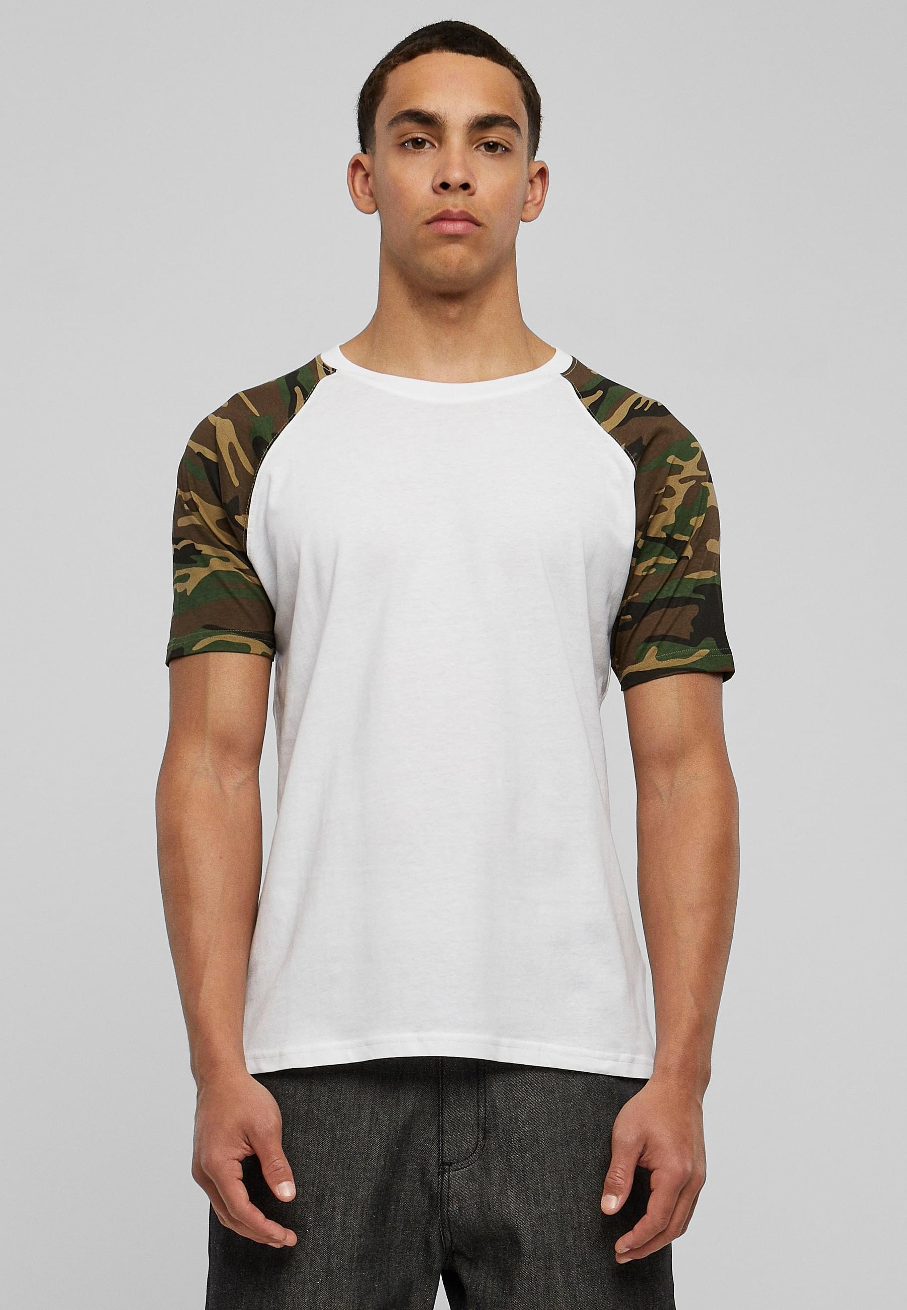 URBAN CLASSICS T-Shirt »Urban Classics Herren Raglan Contrast Tee«, (1 tlg.)