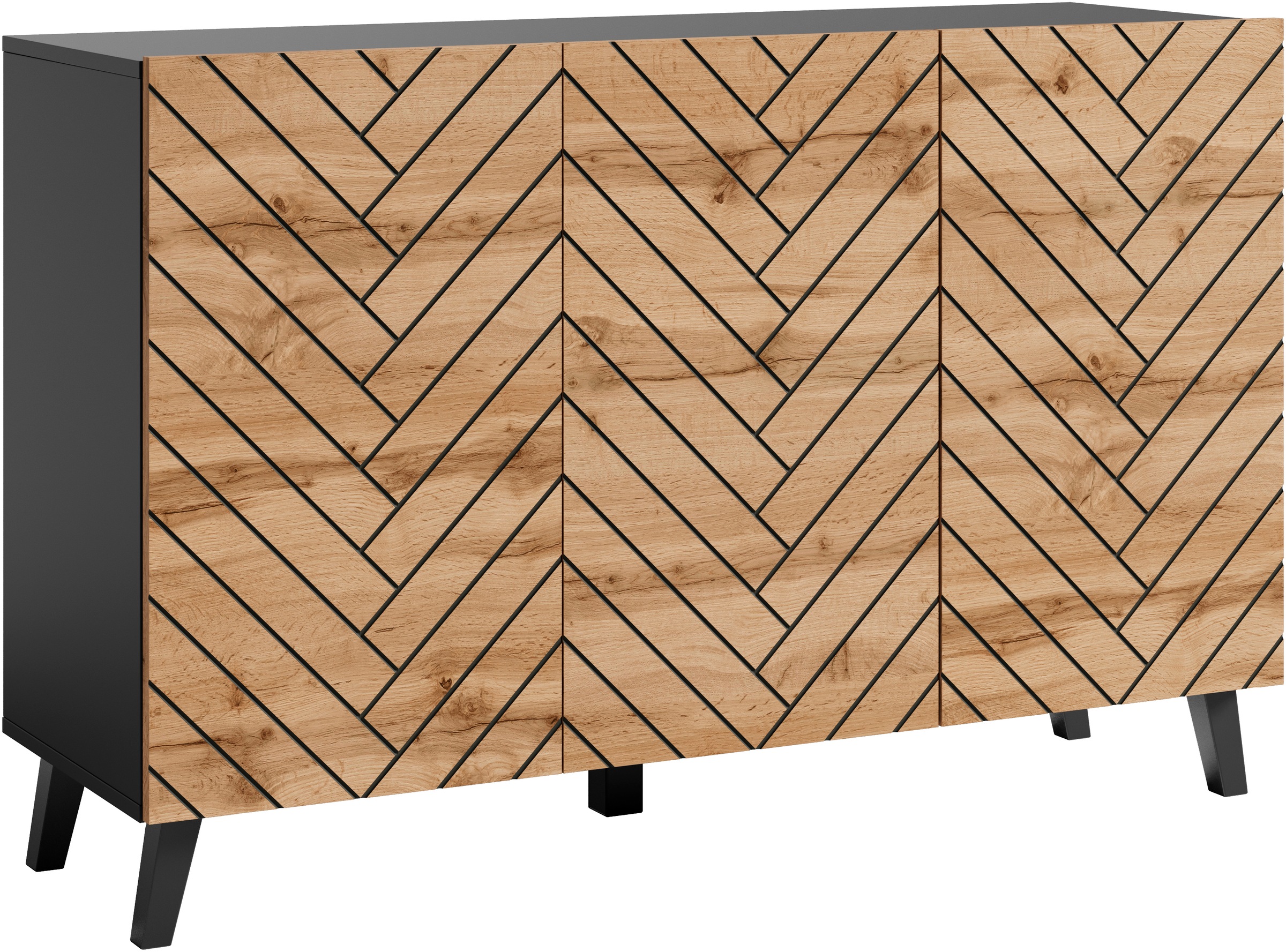 INOSIGN Sideboard "Phuket, Front MDF" 1 Stk. tlg. Modernes Sideboard mit 6 günstig online kaufen