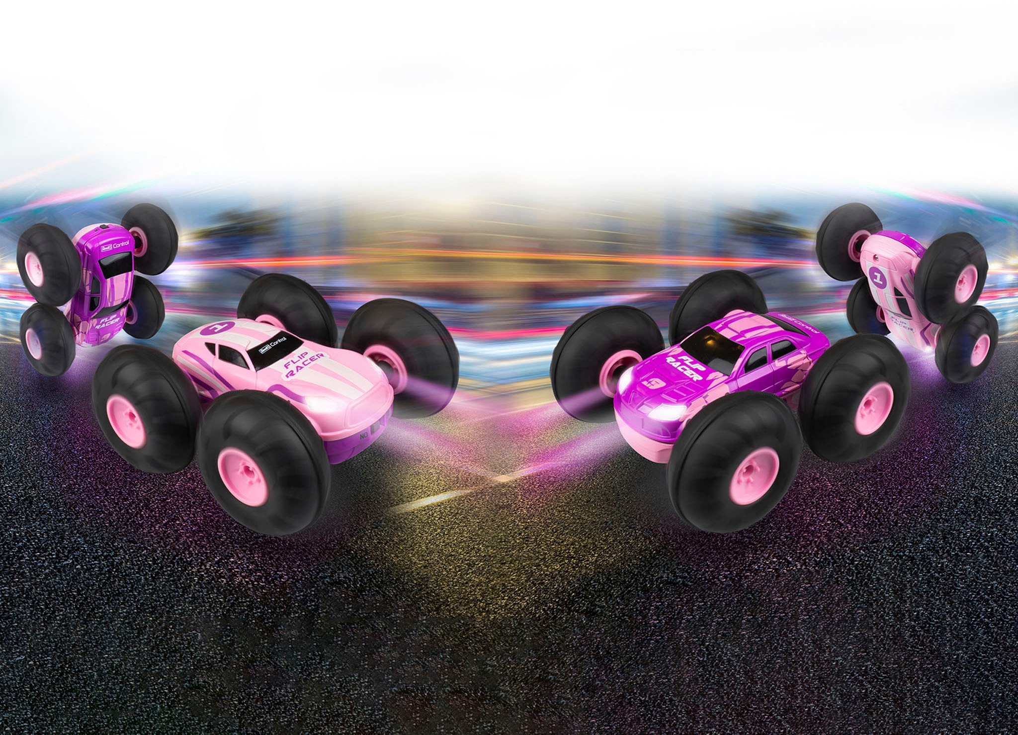 Revell® RC-Auto »Stunt Car Flip Racer, 2,4 GHz«, mit Licht