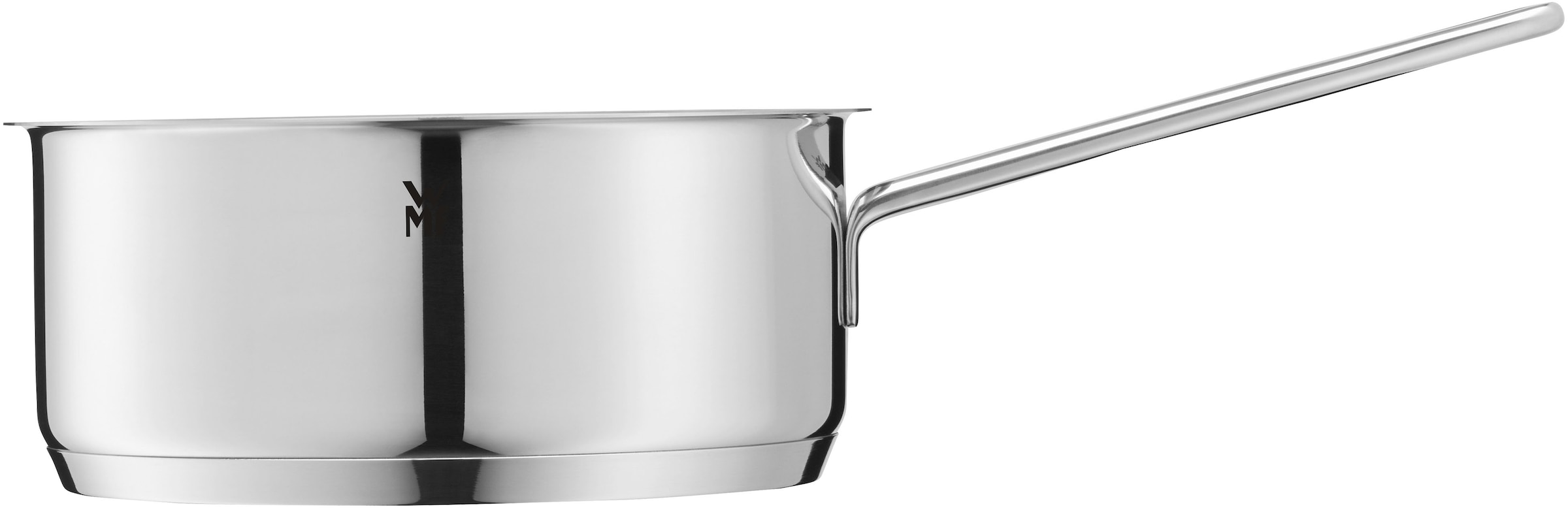 WMF Kasserolle »Compact Cuisine«, Cromargan® Edelstahl Rostfrei 18/10, (1 tlg.), wärmeduzierende Hohlgriffe, Innenskalierung, Schüttrand