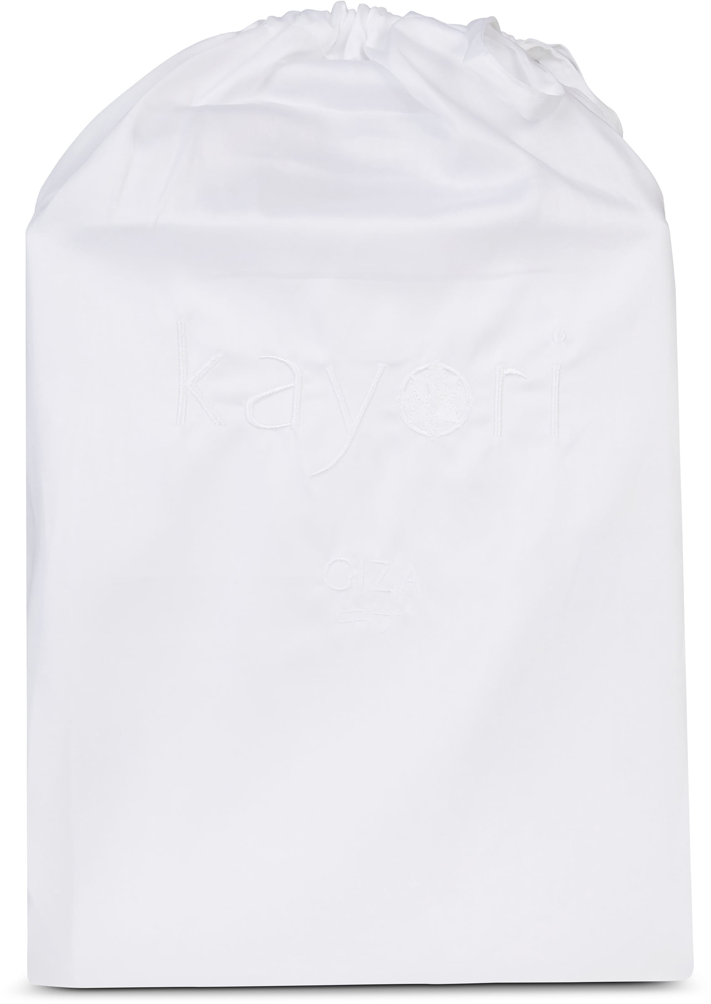 kayori Spannbettlaken "Giza" 100% Baumwolle-Satin günstig online kaufen