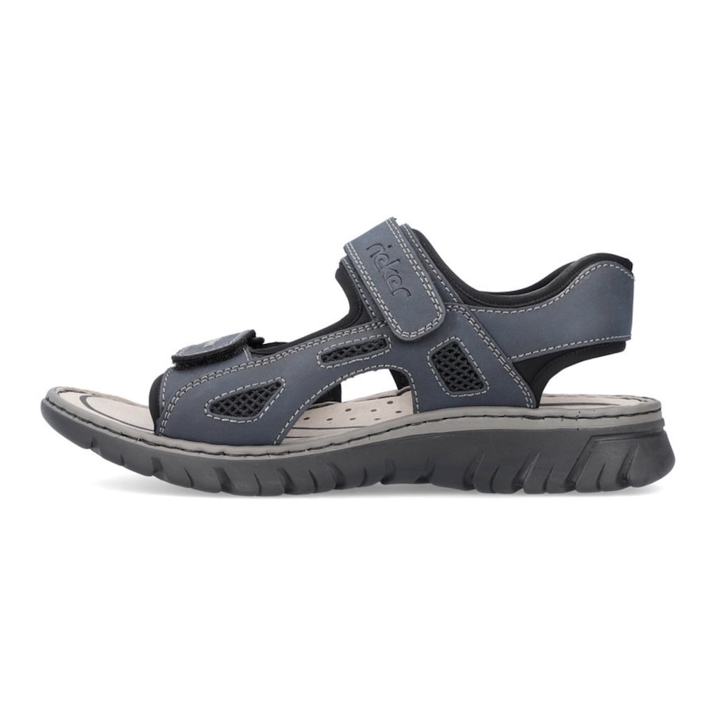 Rieker Sandale, Sommerschuh, Klettschuh, Outdoorsandale, in Trekking-Optik