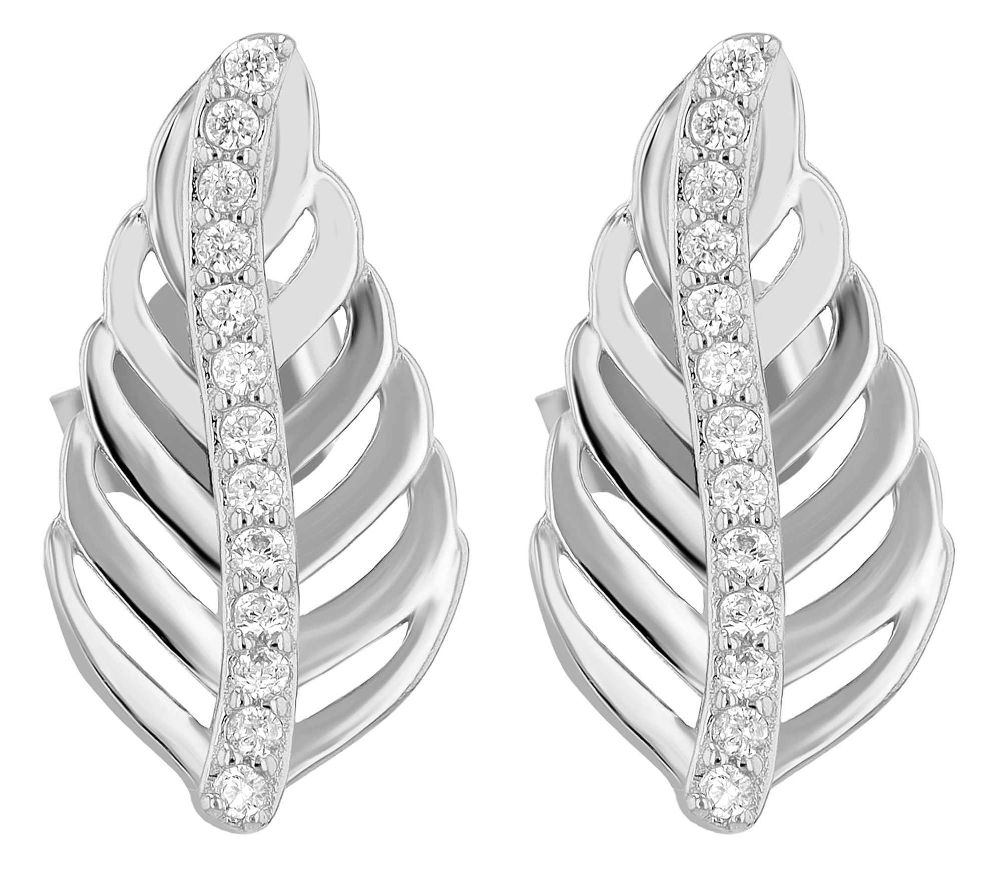 Paar Ohrhänger ADELIA´S "Damen Ohrringe – Ohrstecker aus 925 Silber mit Zirkonia", Damen, Gr. Damen, Silber 925 (Sterlingsilber), silber, Ohrringe, Perfekt als Geschenk für besondere Menschen 6