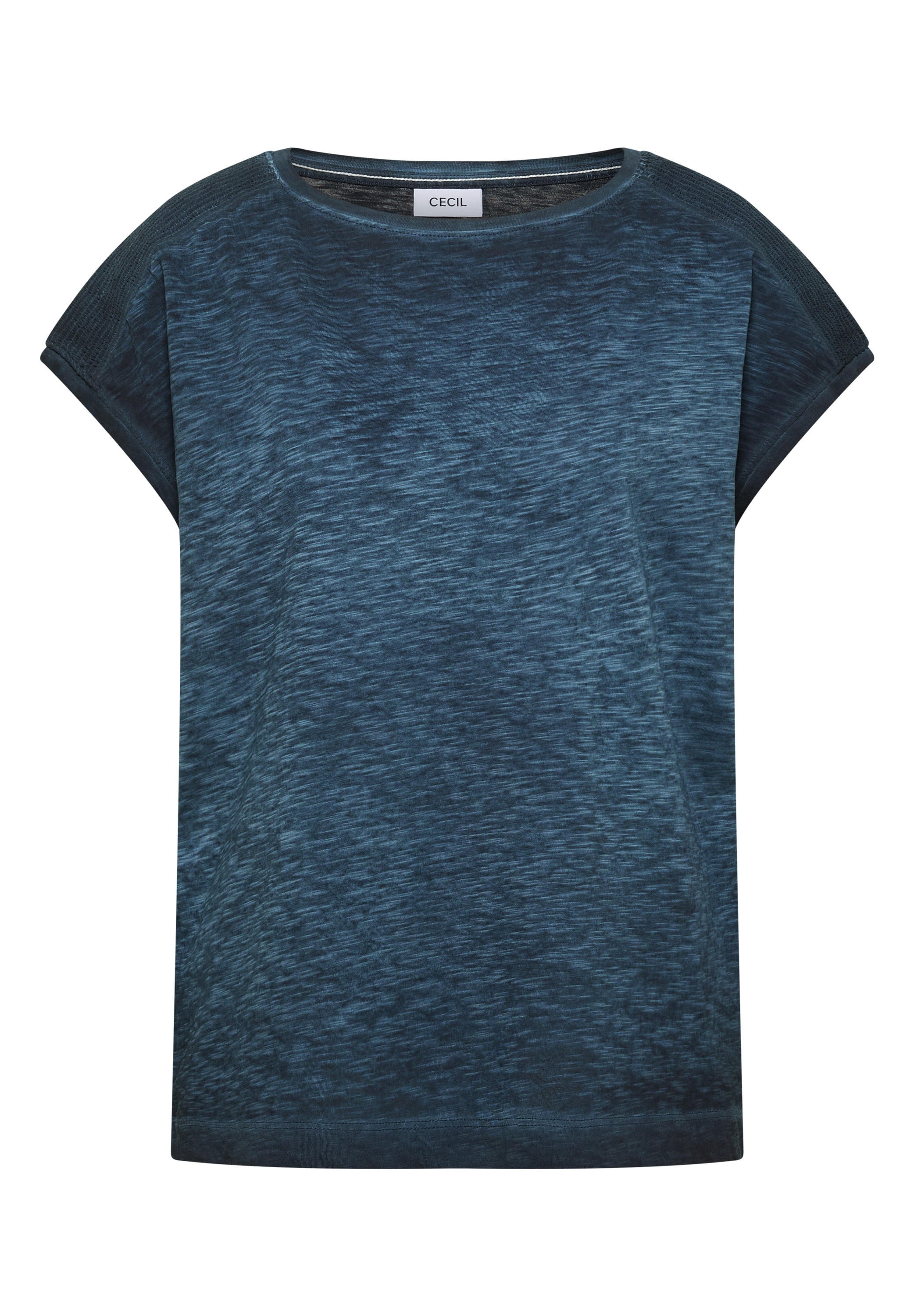 Cecil T-Shirt mit U-Boot-Ausschnitt