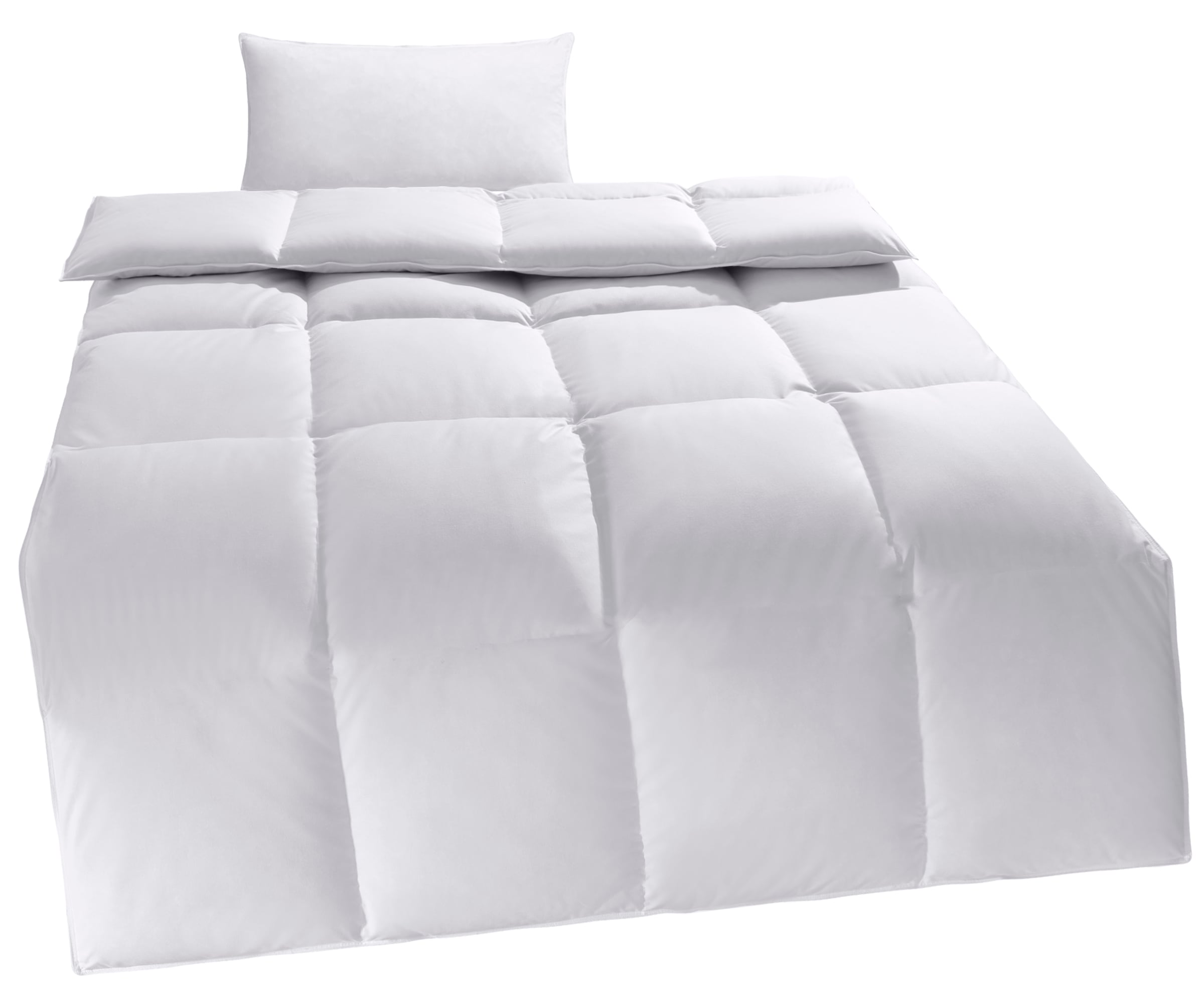 my home Daunenbettdecke + Kopfkissen "Cavanelle Bettdecke 135x200 cm, 155x2 günstig online kaufen