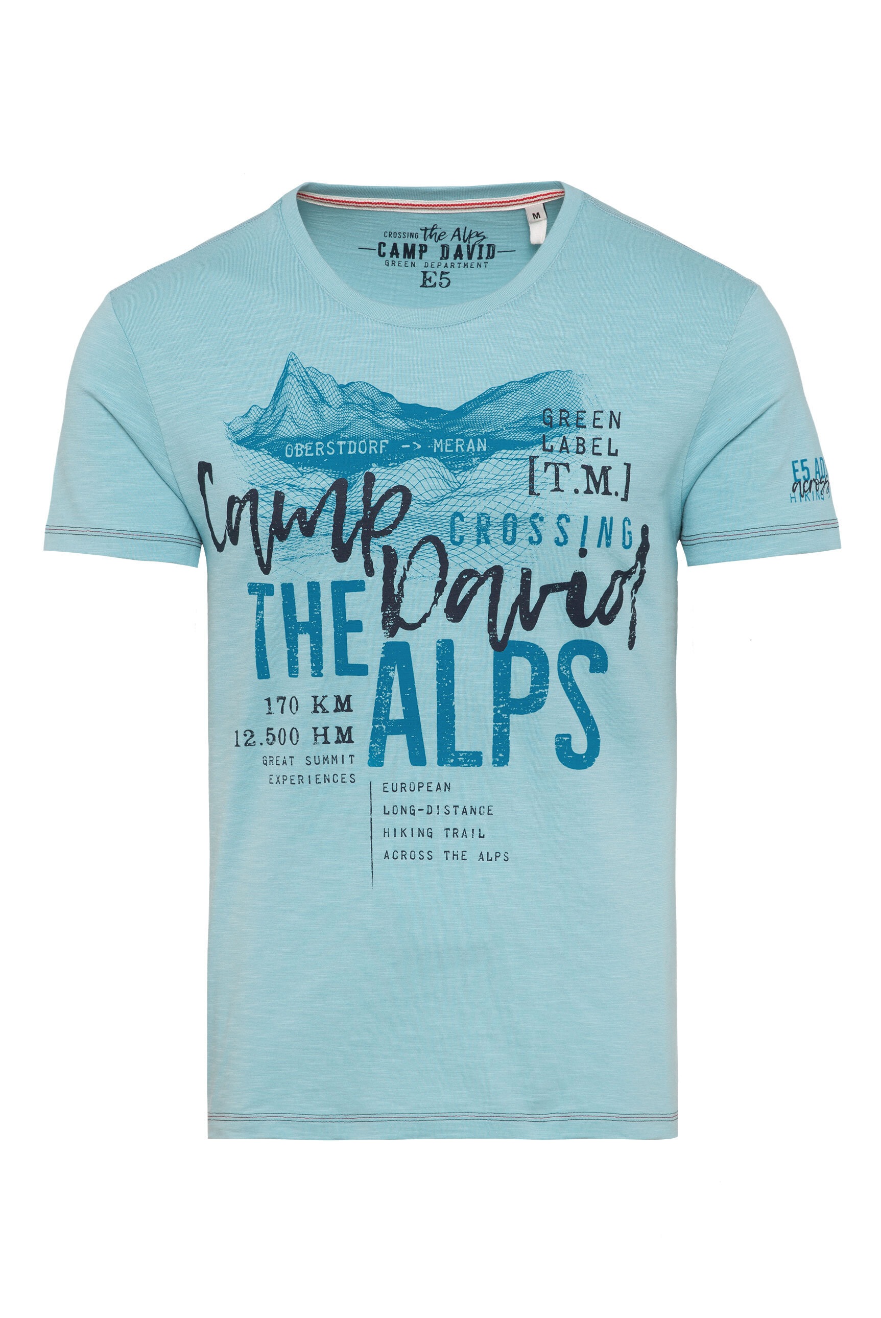 CAMP DAVID Rundhalsshirt, mit reflektierenden Details günstig online kaufen