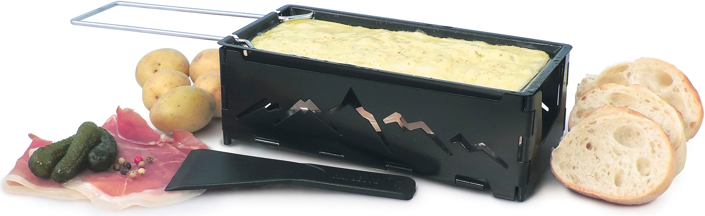 SWISSMAR Raclette »Nordic Candlelight«, Edelstahl, faltbar