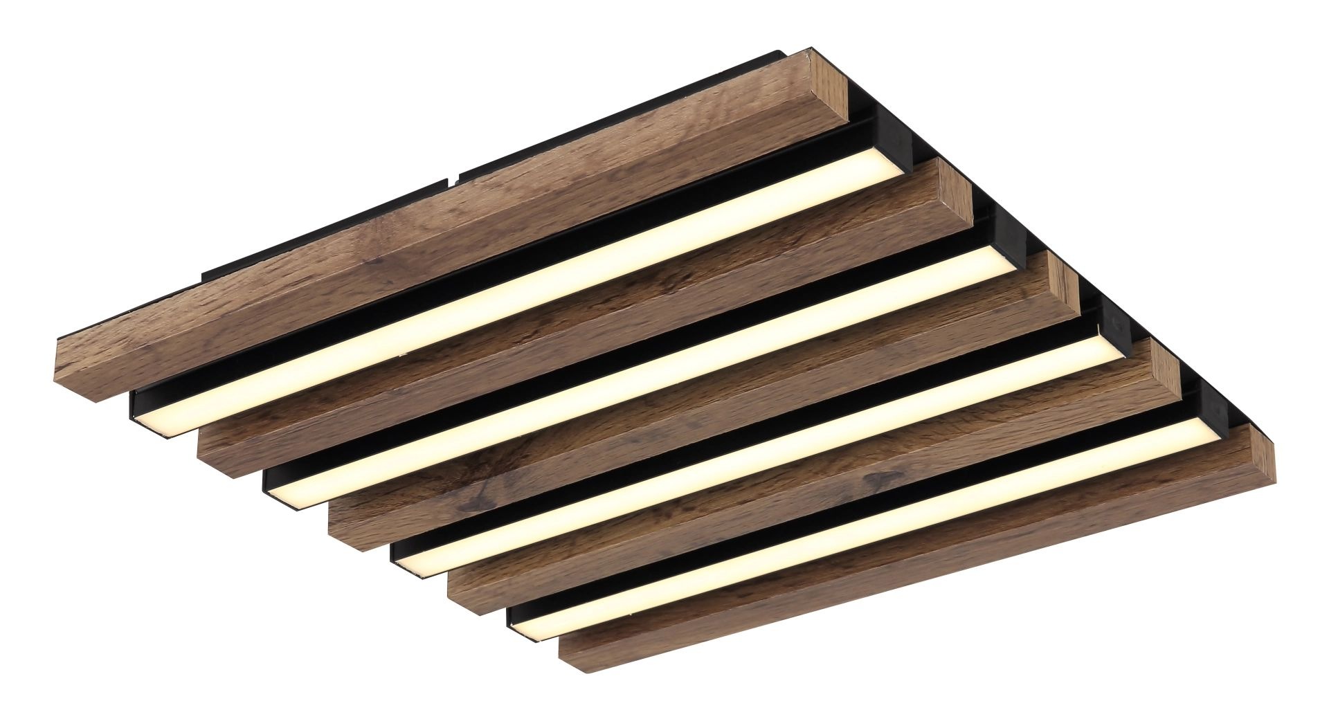 GLOBO LIGHTING LED Deckenleuchte »HAYDEN«, 1 flammig, Leuchtmittel LED-Modul | LED fest integriert, Deckenlampe, Wohnzimmer, Schlafzimmer, Design Lampe