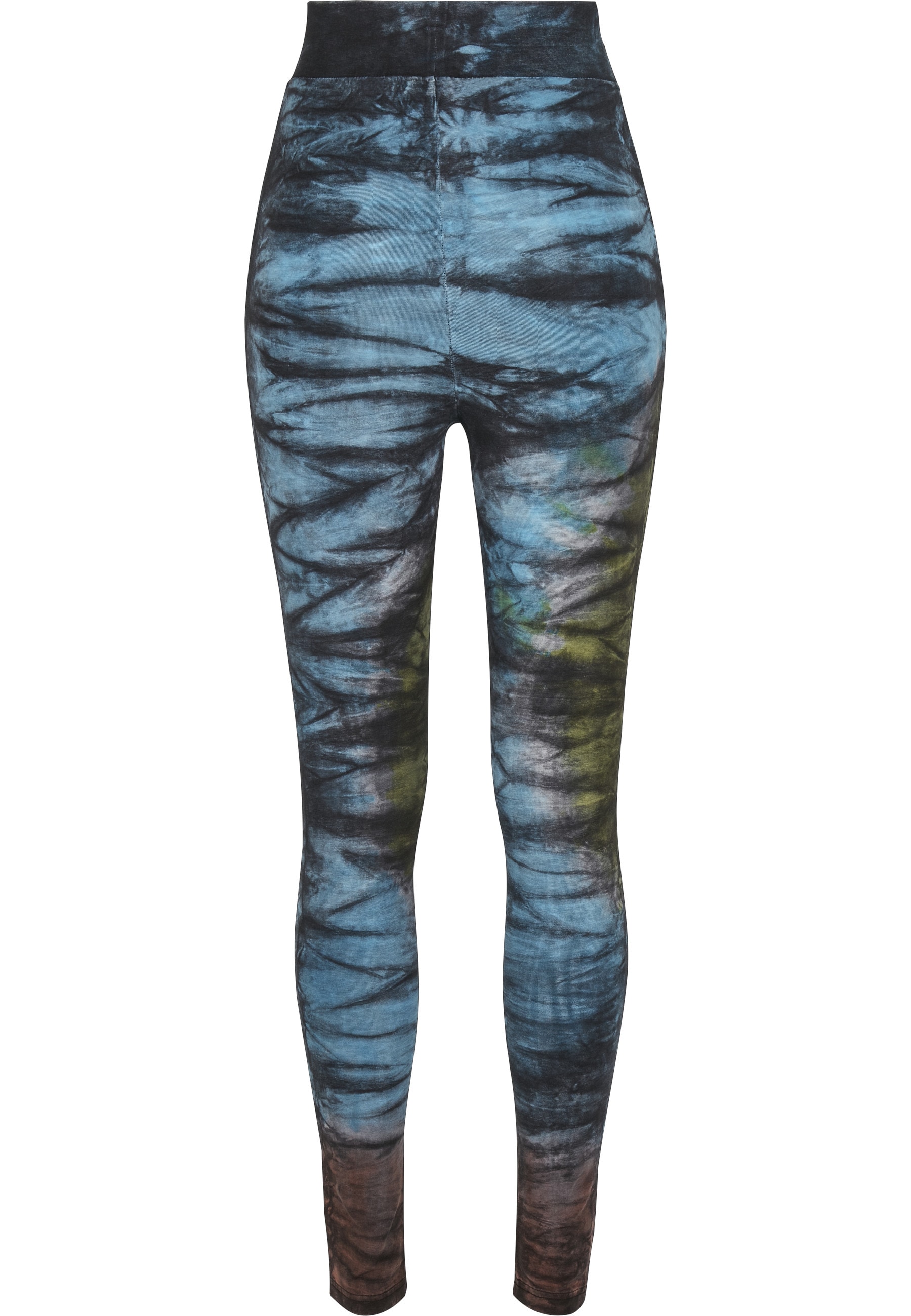 URBAN CLASSICS Leggings »Urban Classics Damen Ladies Cotton Tie Dye High Waist Leggings«