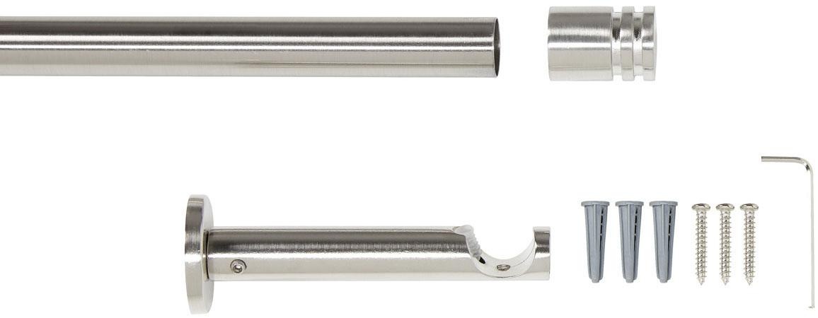 Good Life Vorhangstange "Mira" Ø 20 mm 1 läufig-läufig Fixmaß günstig online kaufen