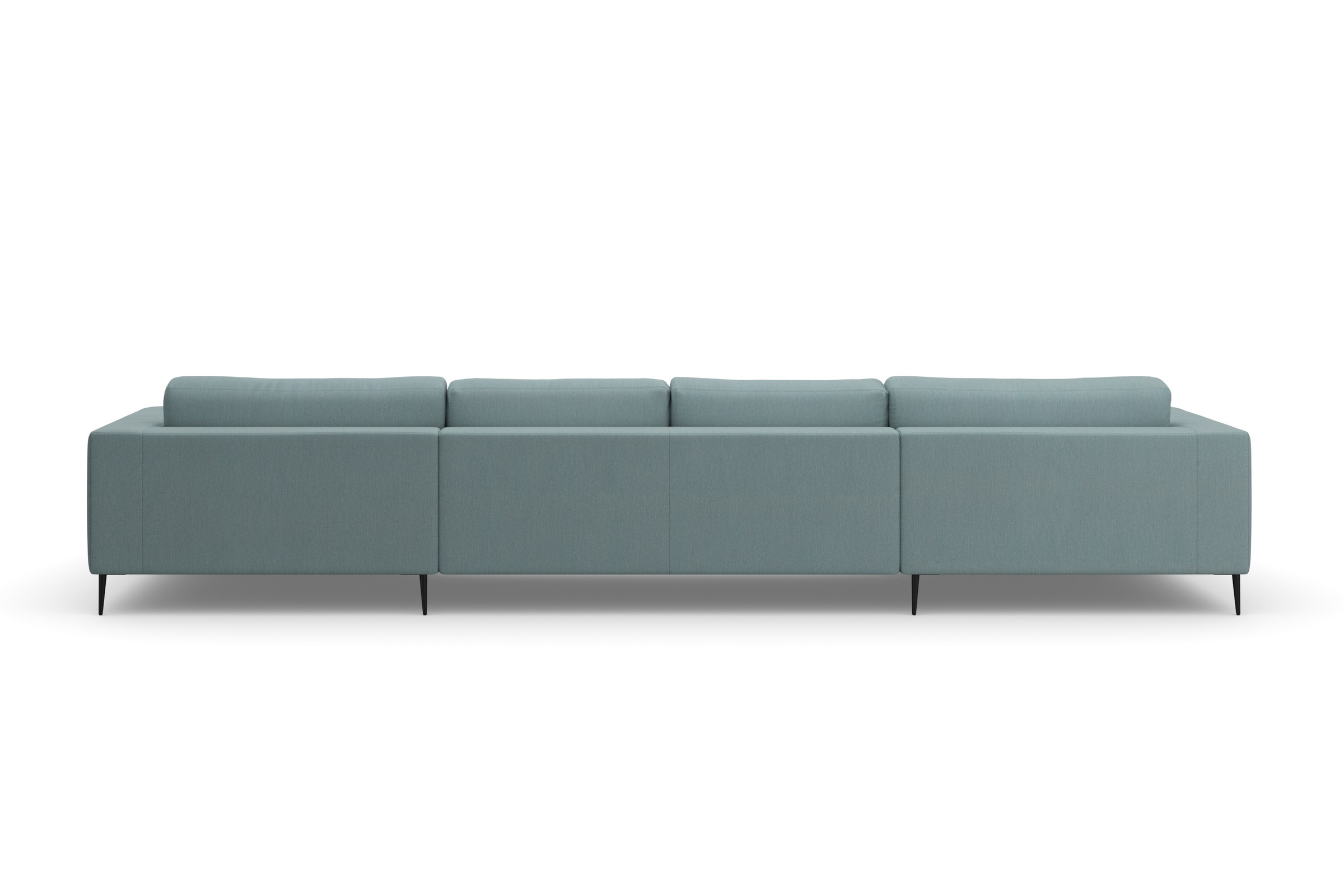 DOMO collection Wohnlandschaft »Modica U-Form«, XXL, in moderner Optik mit, 2 großzügigen Recamieren, auch in Cord