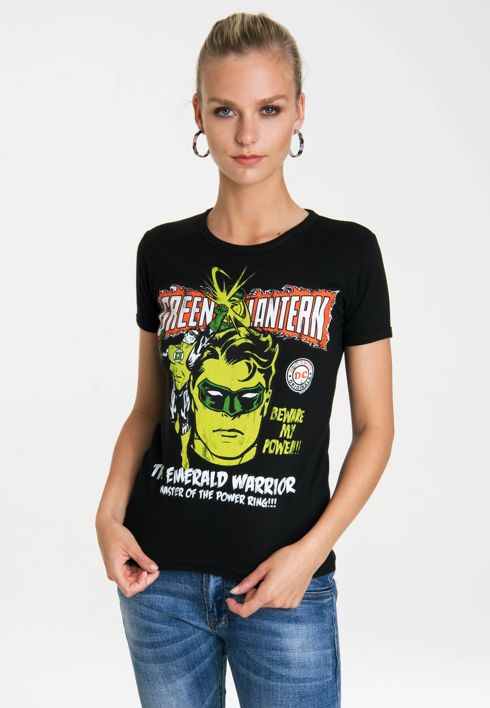 LOGOSHIRT T-Shirt »Green Lantern« mit lizenziertem Originaldesign
