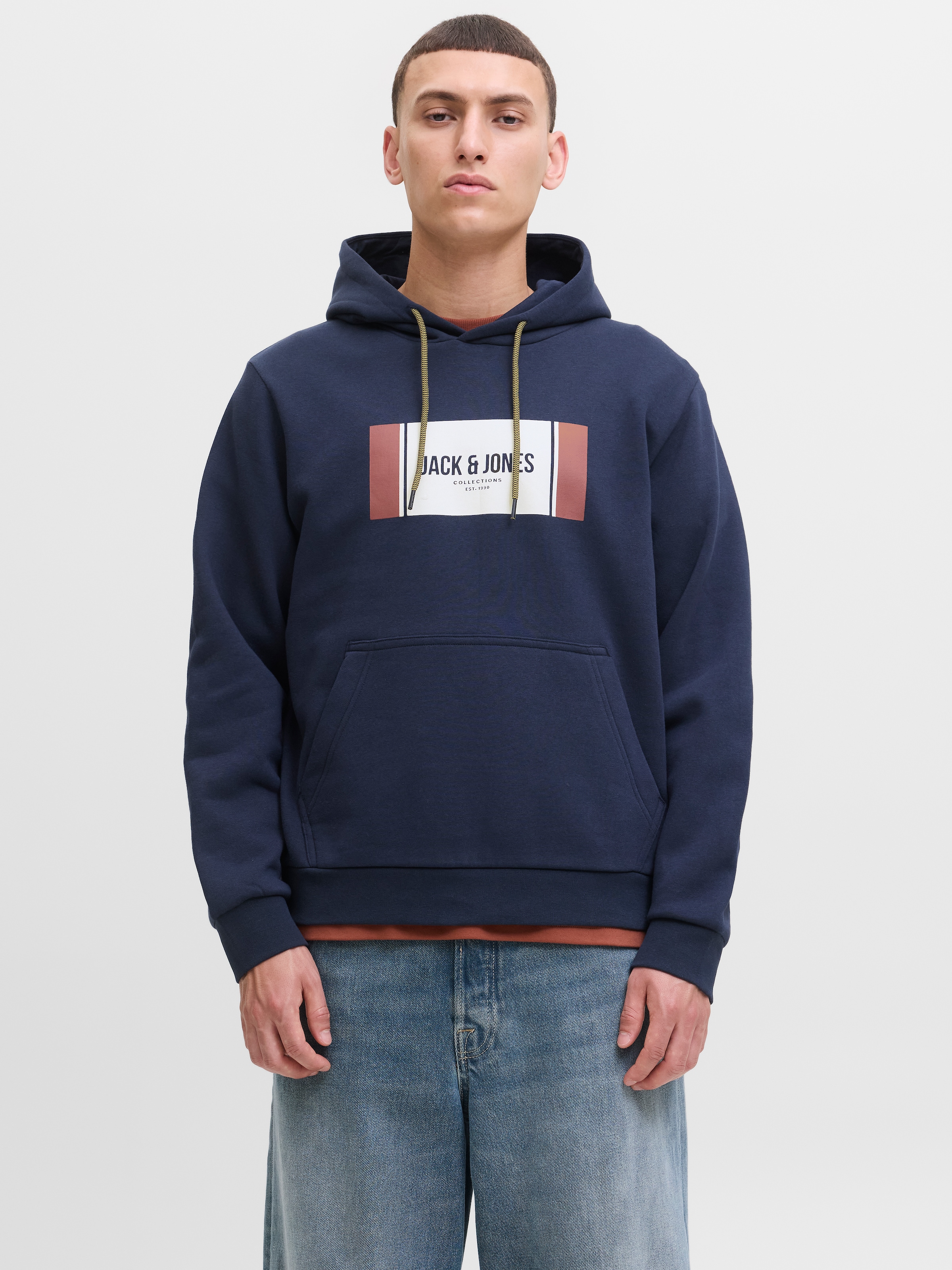 Jack & Jones Kapuzensweatshirt "JJHAYATO SWEAT HOOD BTS" günstig online kaufen