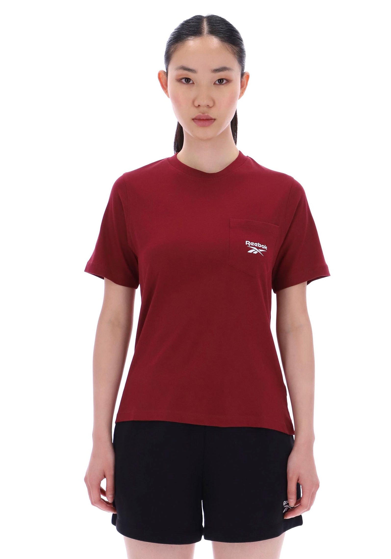 Reebok T-Shirt "LEX SMALL LOGO CRW SS POCKET TEE" 1 Stk. tlg. günstig online kaufen