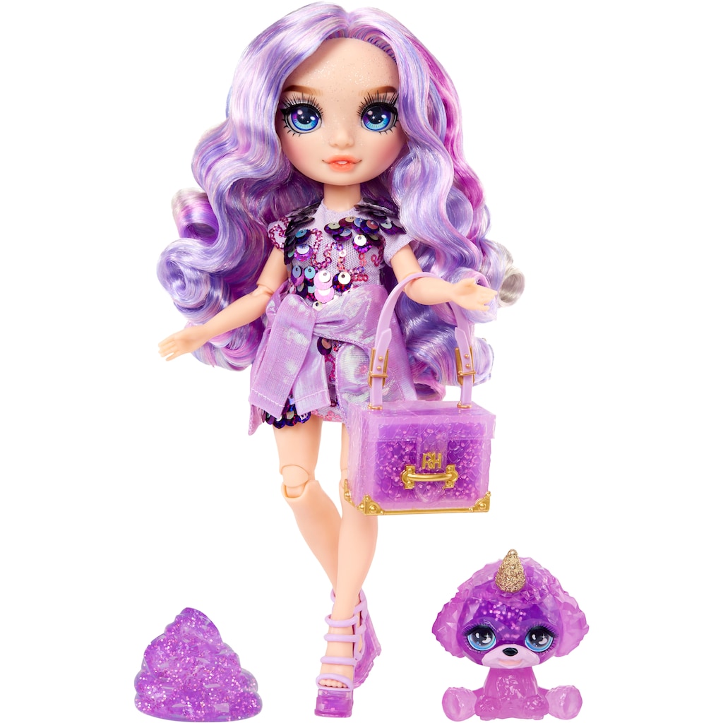 RAINBOW HIGH Anziehpuppe »Classic Rainbow Fashion Doll - Violet (purple)«