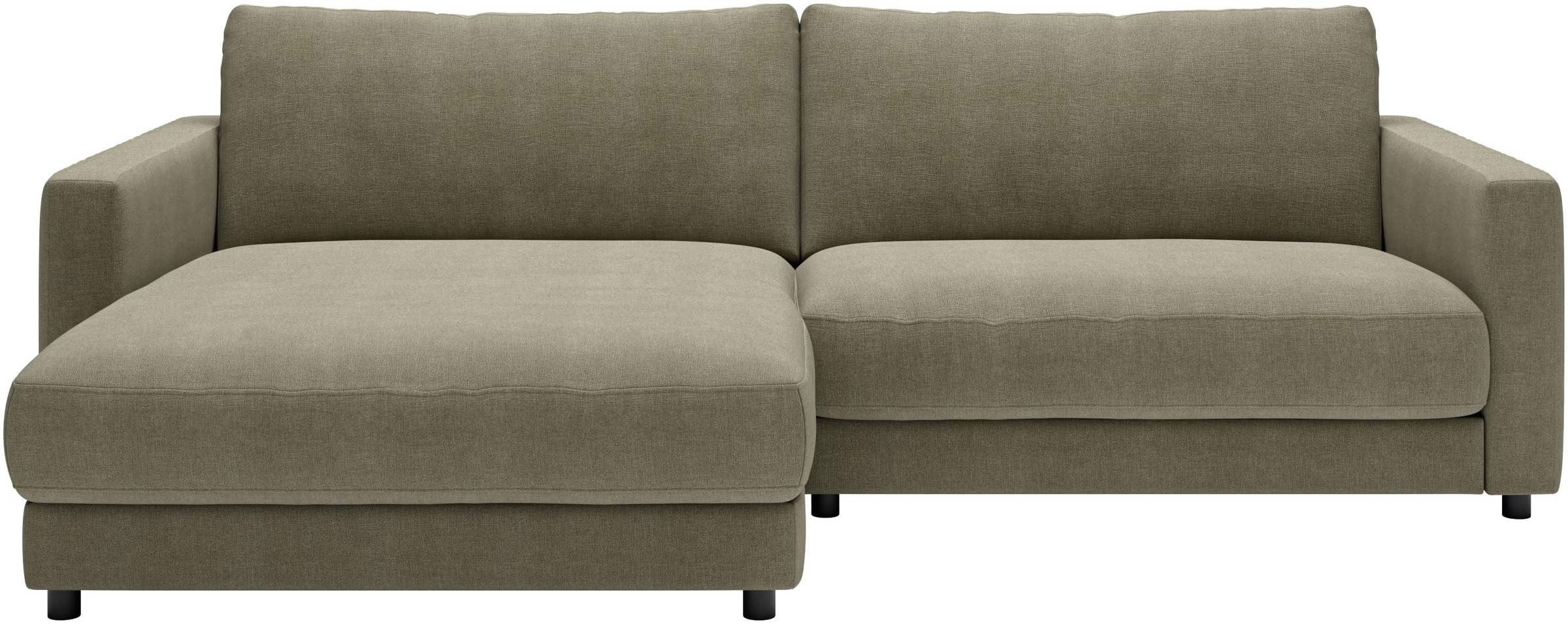 Home affaire Ecksofa "Ecksofa Jiro, L-Form, große Sitztiefe, Breite 265 cm" günstig online kaufen