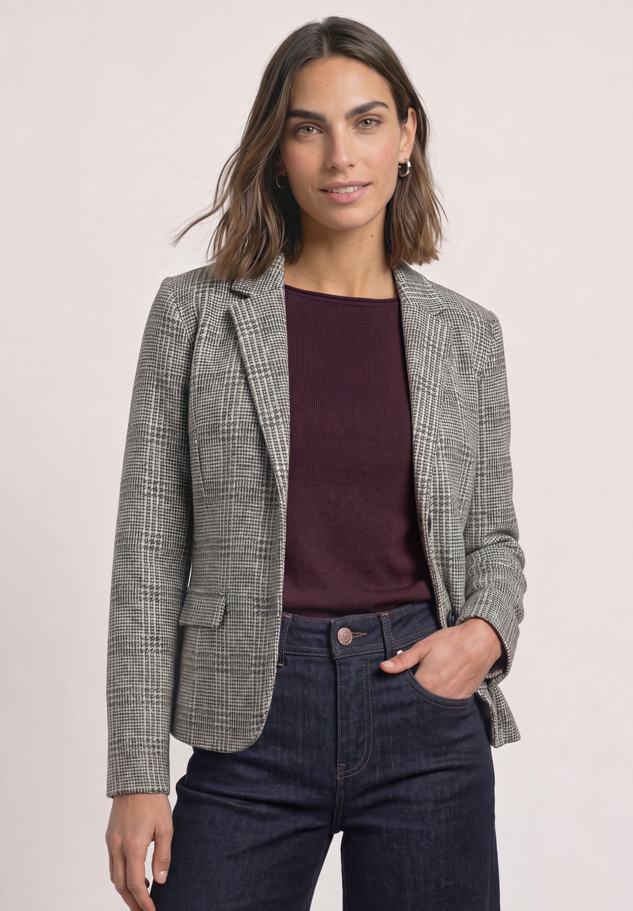 STREET ONE Kurzblazer mit Knopfleiste