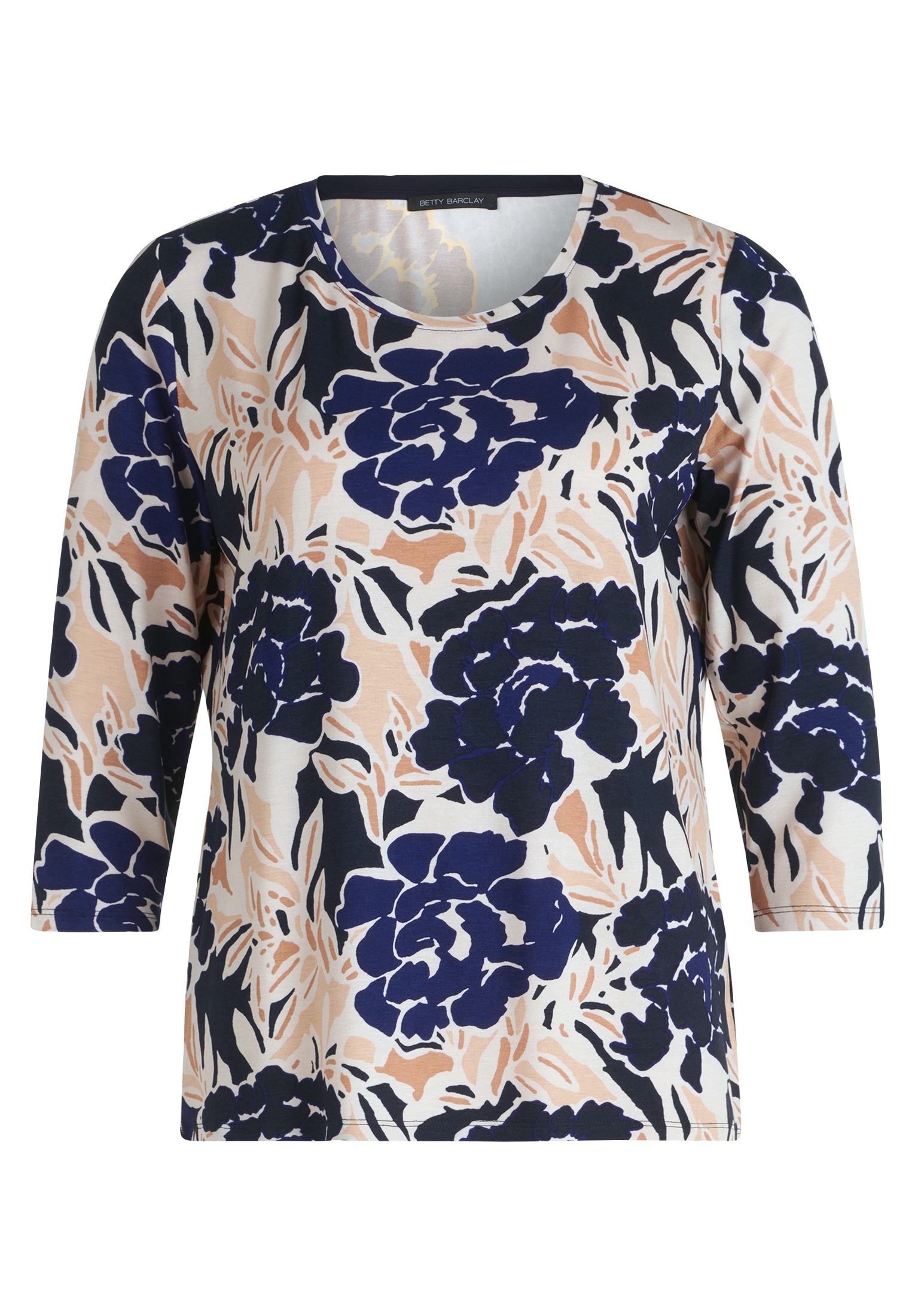 Betty Barclay 3/4-Arm-Shirt "Betty Barclay Damen Basic Shirt mit Print", (1 günstig online kaufen