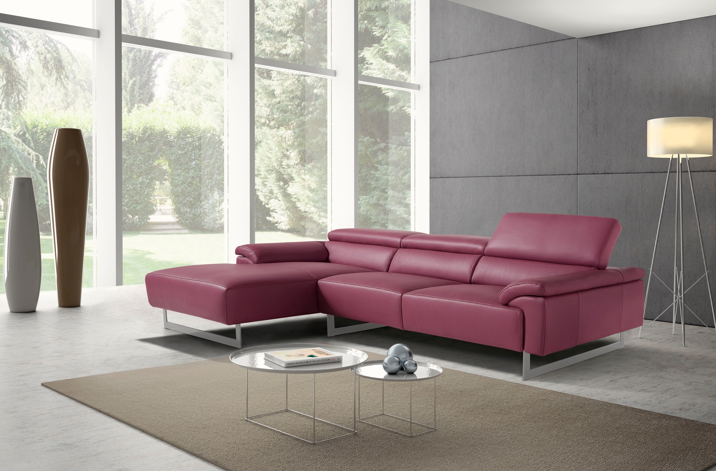 Egoitaliano Ecksofa "Malika, edel und bequem, Designsofa mit hochwertigen B günstig online kaufen