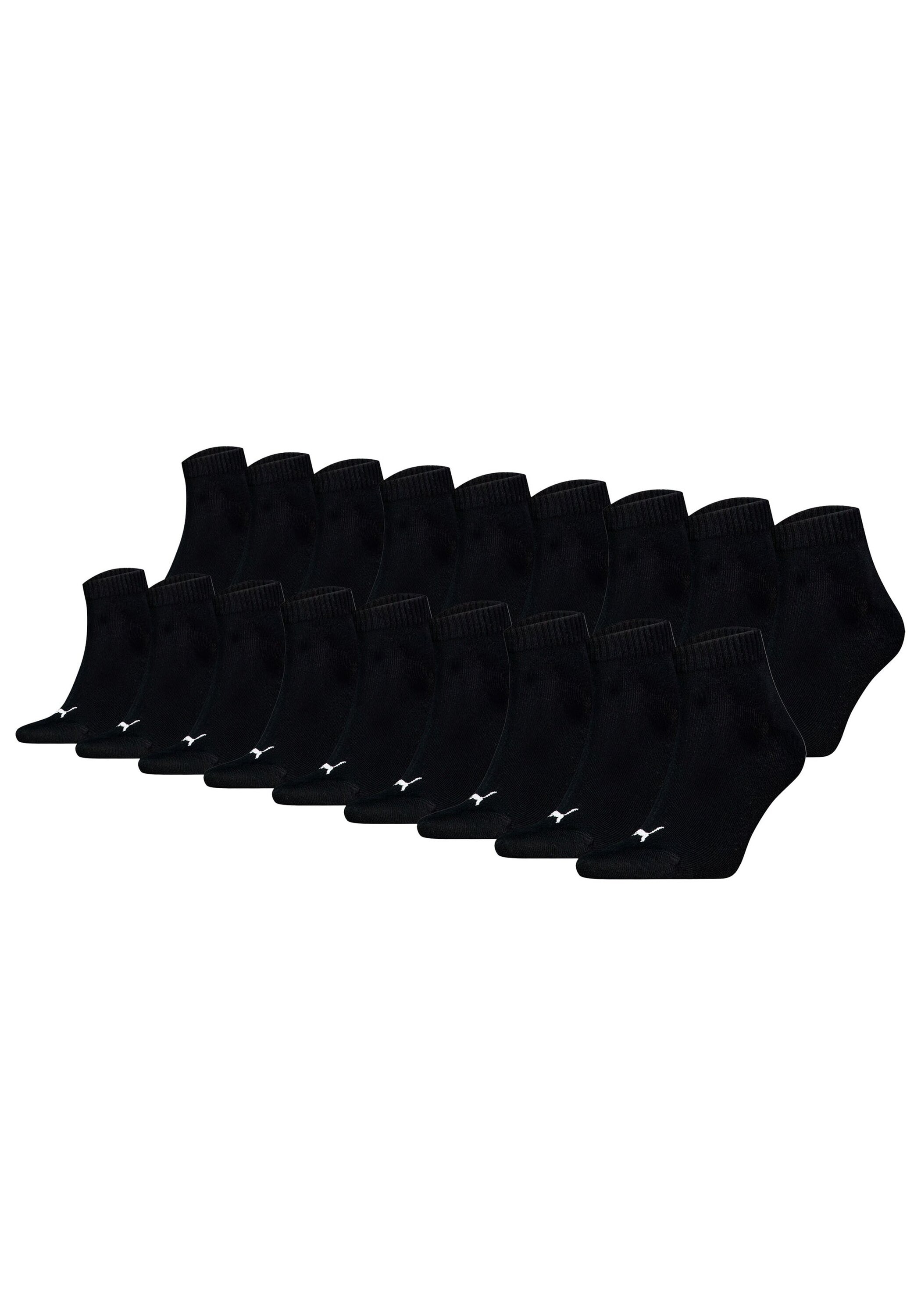 PUMA Kurzsocken "Socken Quarter Plain ECOM 18P 18er Pack"