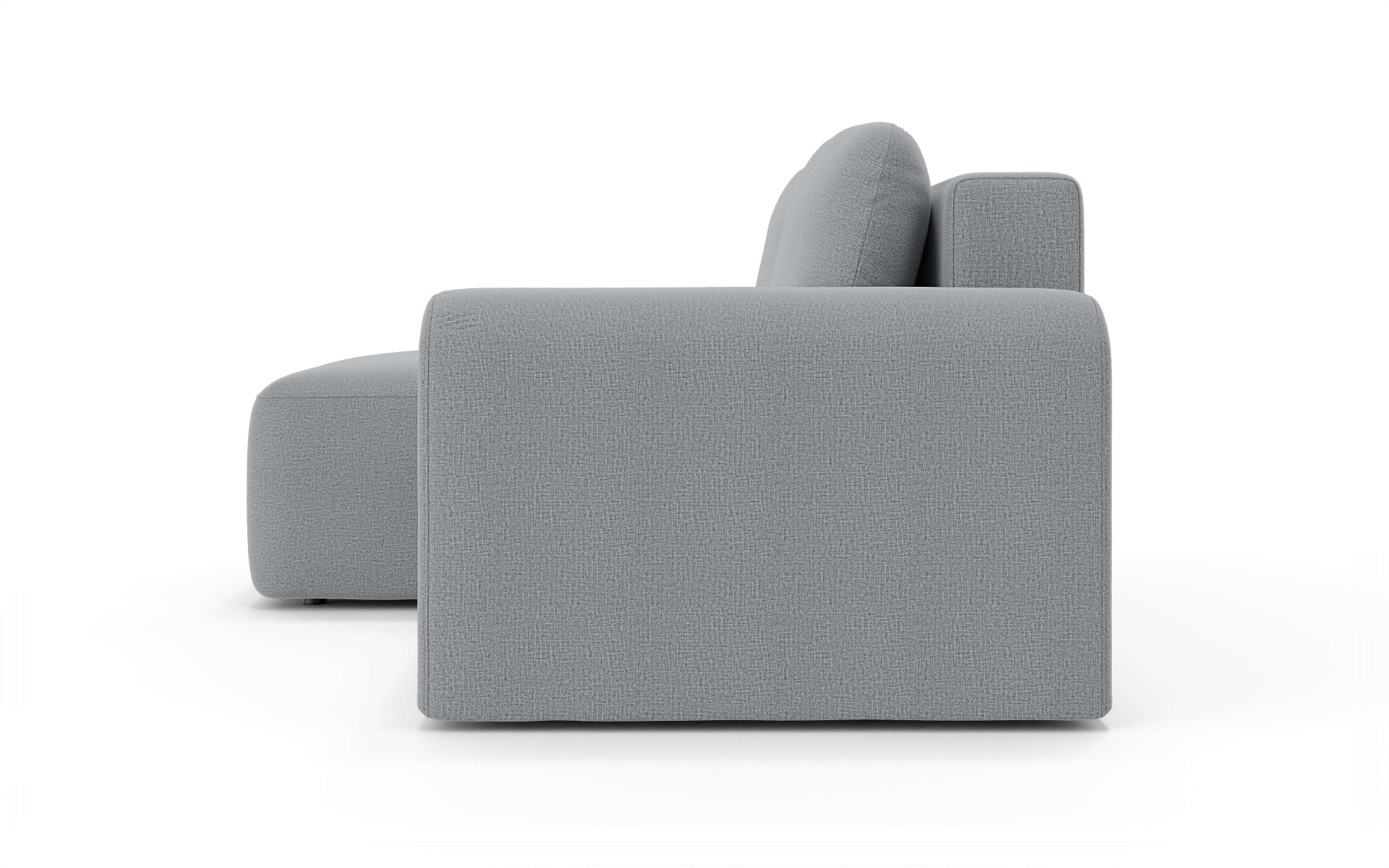 OTTO home Ecksofa »LEOO universell Schlafsofa mit Bettkasten, Maße B/T/H: 272/152/84,5 cm«, L-Form mit Recamiere rechts oder links montierbar, hoher Sitzkomfort