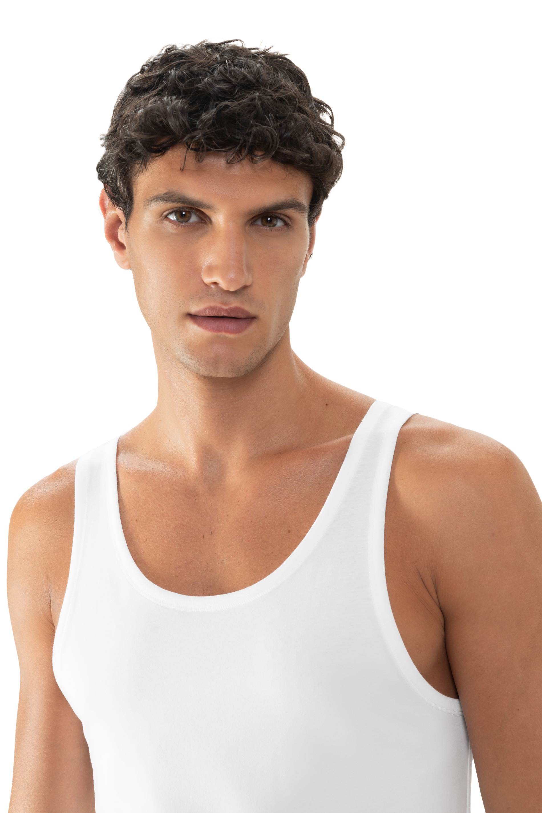 Thumbnail - Mey Achselhemd "Dry Cotton" mit körpernaher Passform, Single-Jersey, atmungsaktiv