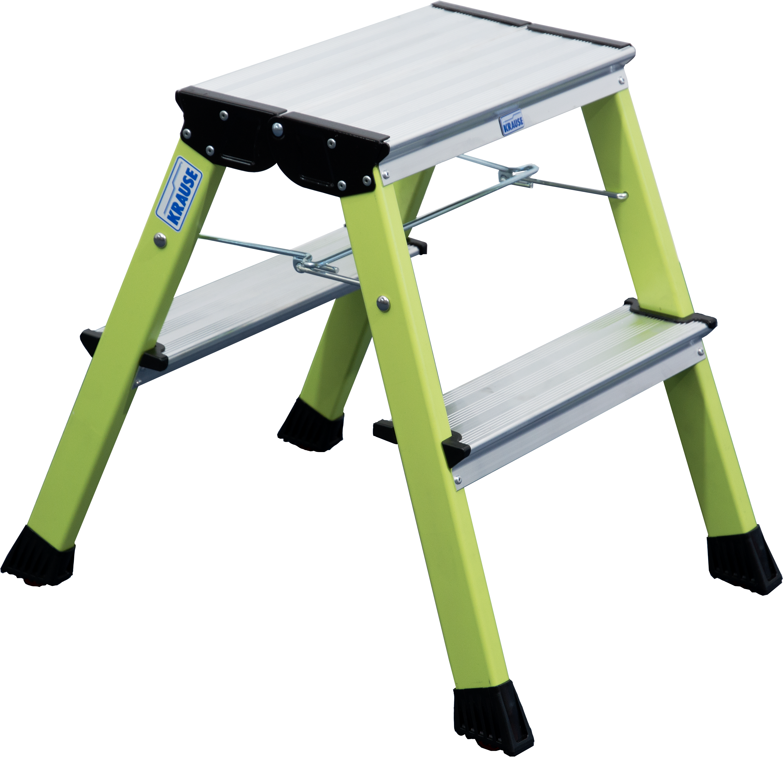 KRAUSE Klapptritt "Rolly" 2 x 2 Stufen