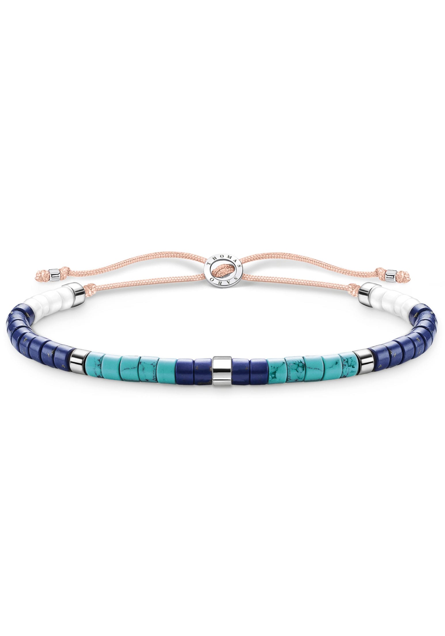 THOMAS SABO Armband »blaue Steinen, A2065-775-7-L20V«, mit Türkis-Imitat,  Lapislazuli, Achat bestellen | BAUR