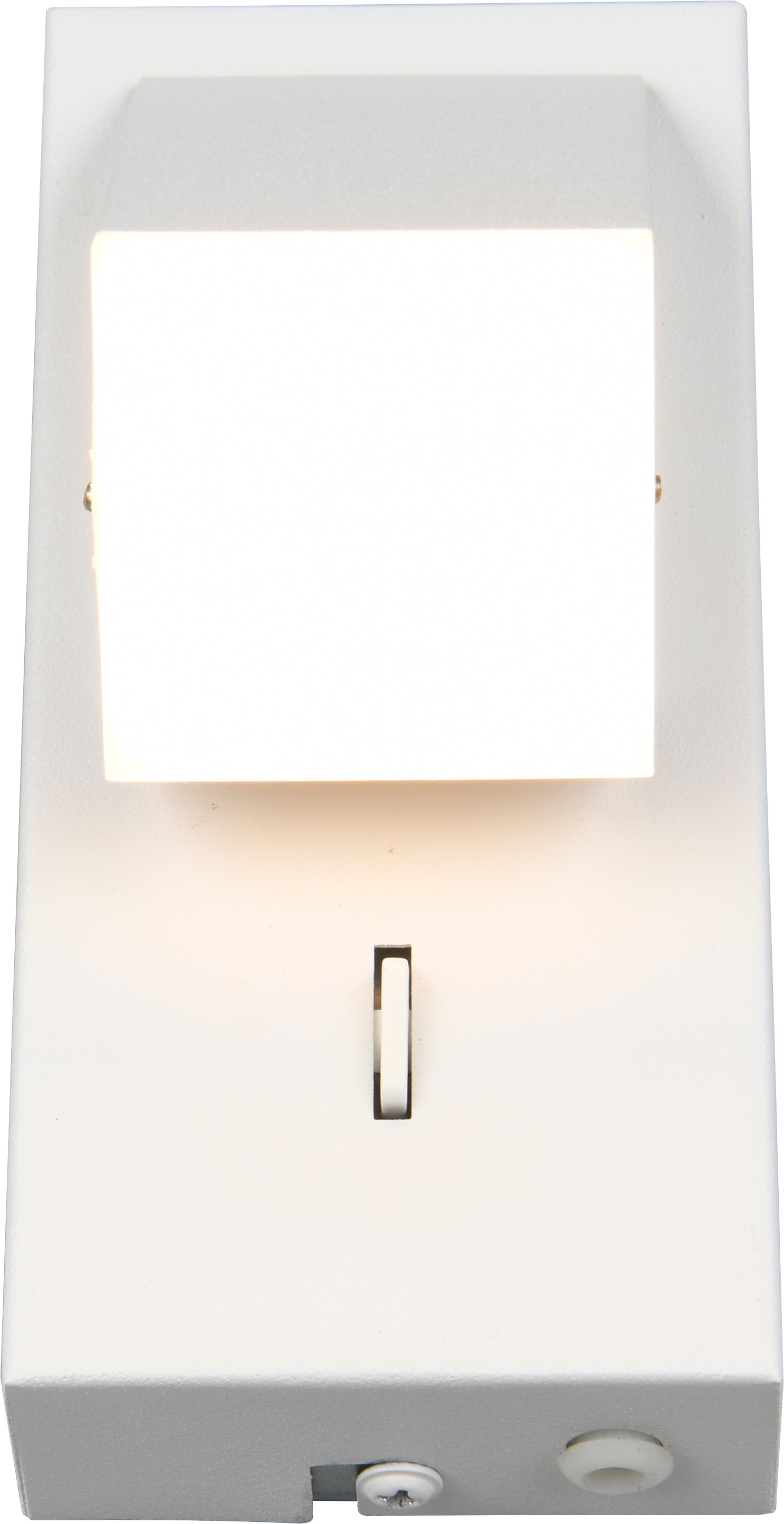 TRIO Leuchten LED Wandleuchte »RAGLAN, schwenkbare LED Wandlampe, flexibel als up- oder down-light« LED-Board 1 Stk. Warmweiß 400 Lumen 3000K warmweiß, Metall Wandlampe IP20