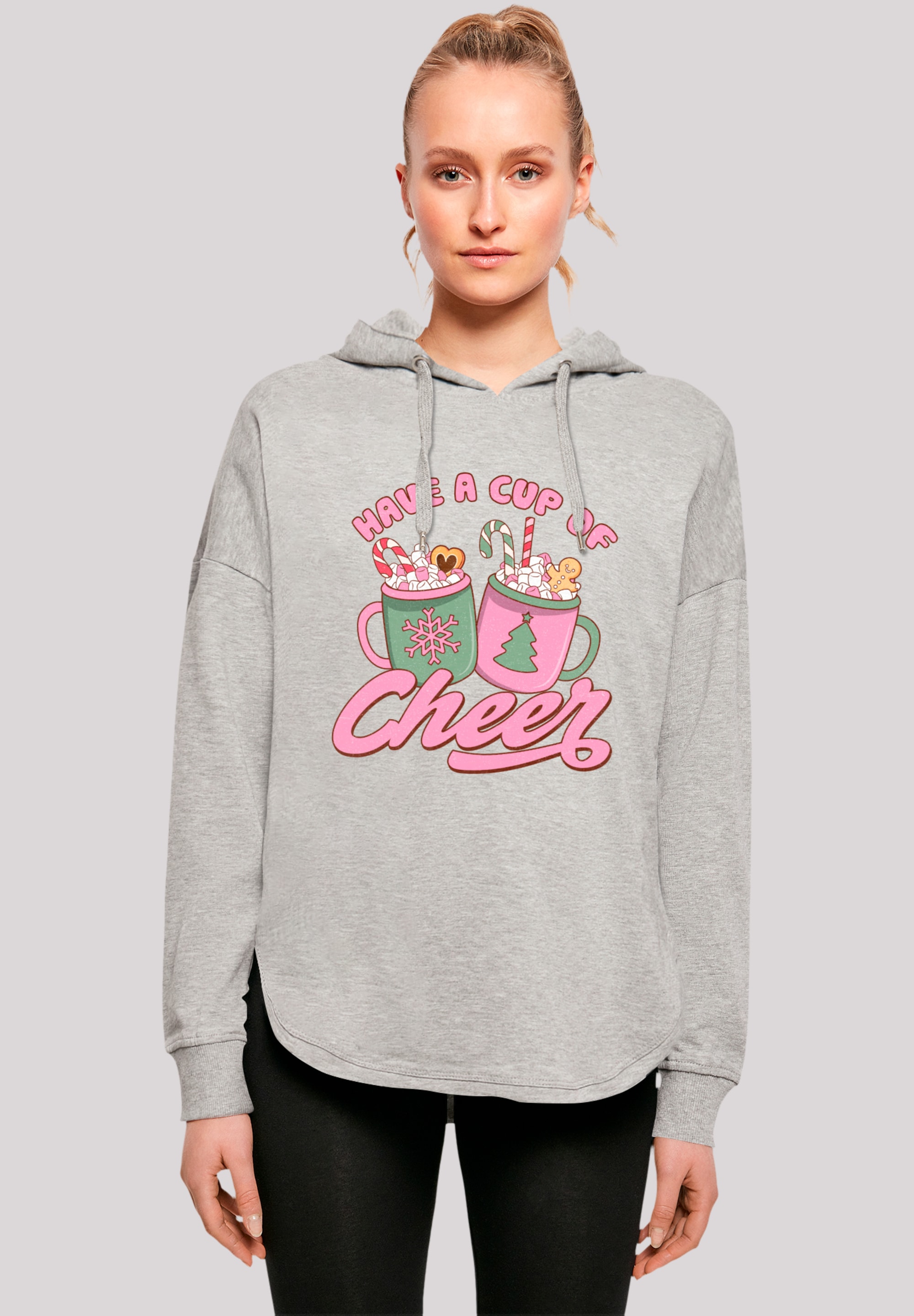 F4NT4STIC Megztinis su gobtuvu »Have a Cup of Ch...