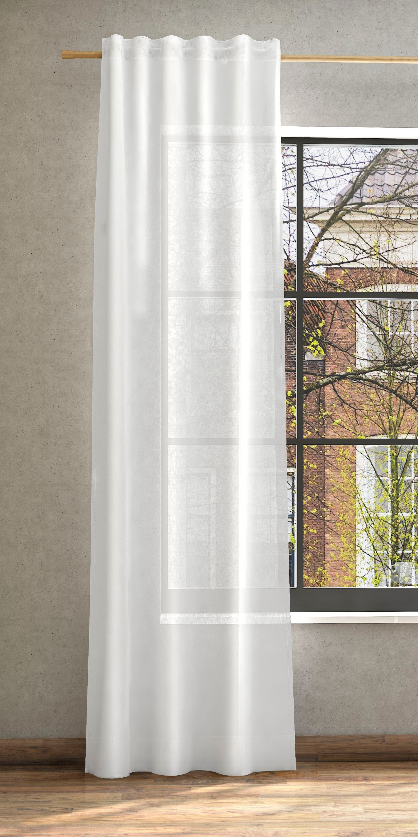 Neutex for you Vorhang "Mara-ECO" Multifunktionsband 1 Stk. tlg. günstig online kaufen