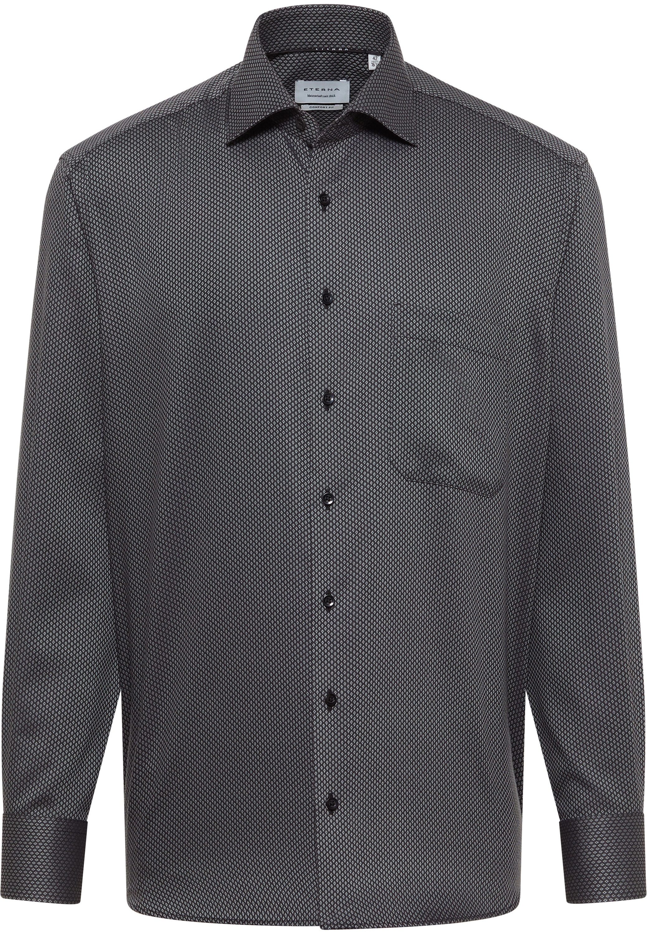 Eterna Langarmhemd »COMFORT FIT«, NON IRON (bügelfrei)