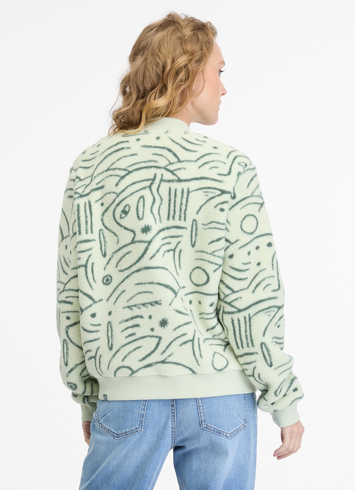 Ragwear Sweatjacke "CAIRRO" aus weichem Teddyplüsch günstig online kaufen