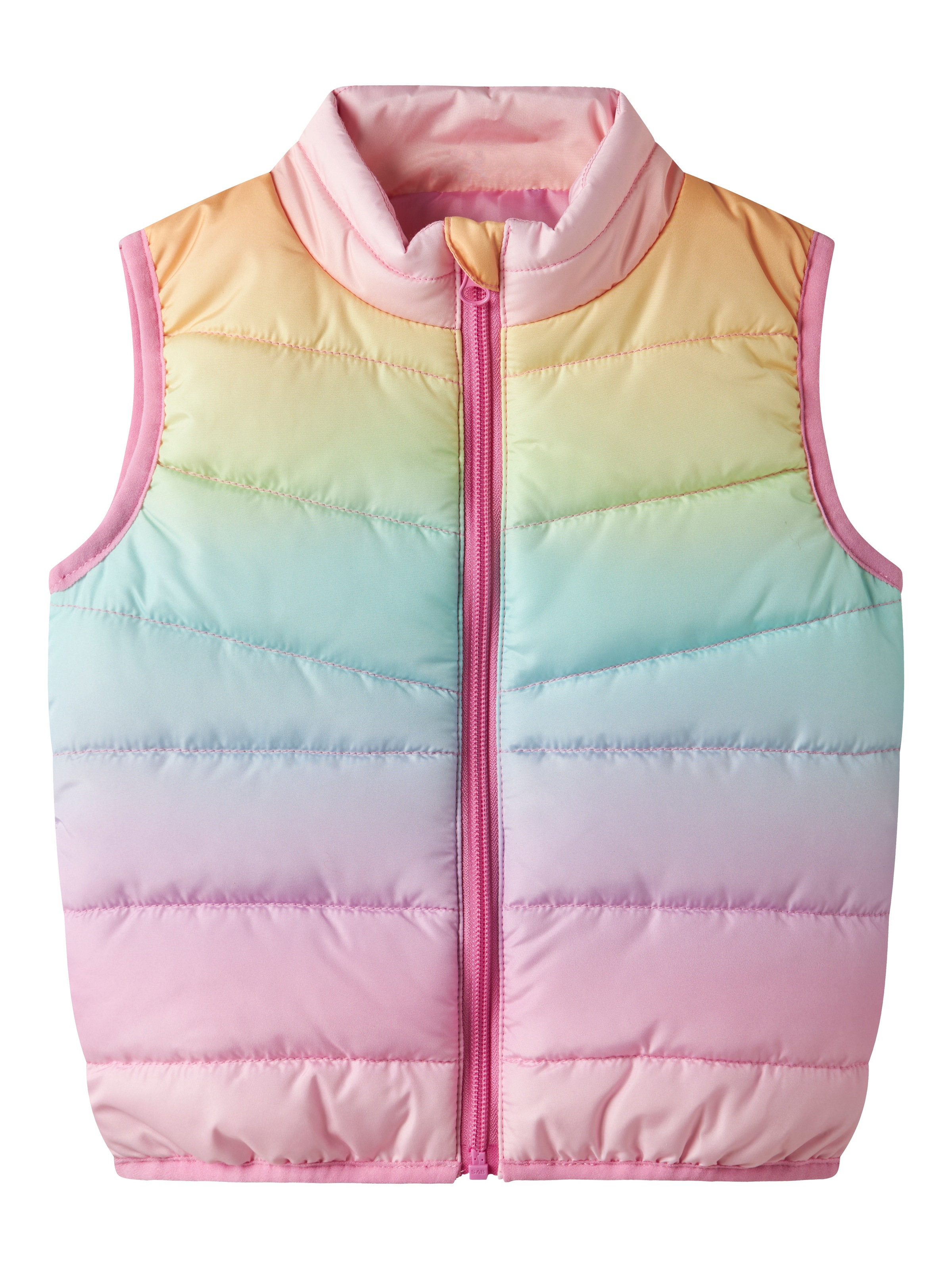 Name It Nmfmylane Weste Aop3 Steppweste Fuchsia Pink 104 2