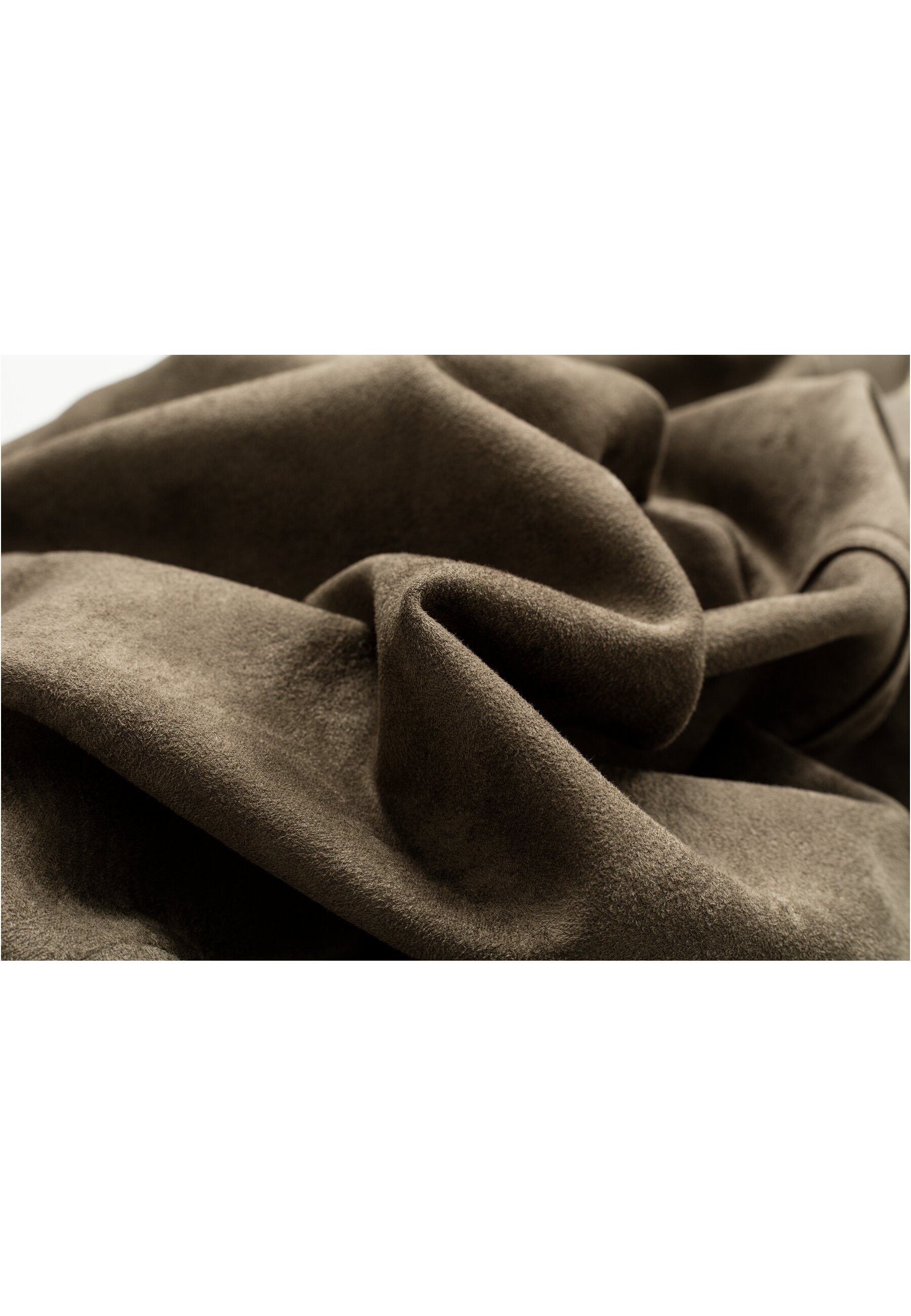 URBAN CLASSICS Sweatshirt »Urban Classics Herren Imitation Suede Hoody«, (1 tlg.)