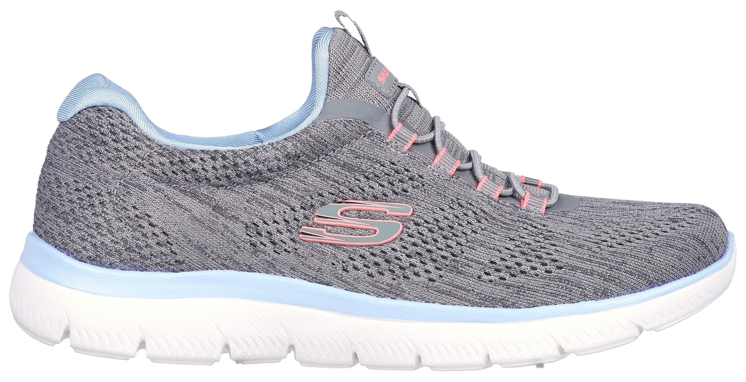 Skechers Slip-On Sneaker »SUMMITS-FUN FLARE«, Trainingsschuh in veganer Verarbeitung