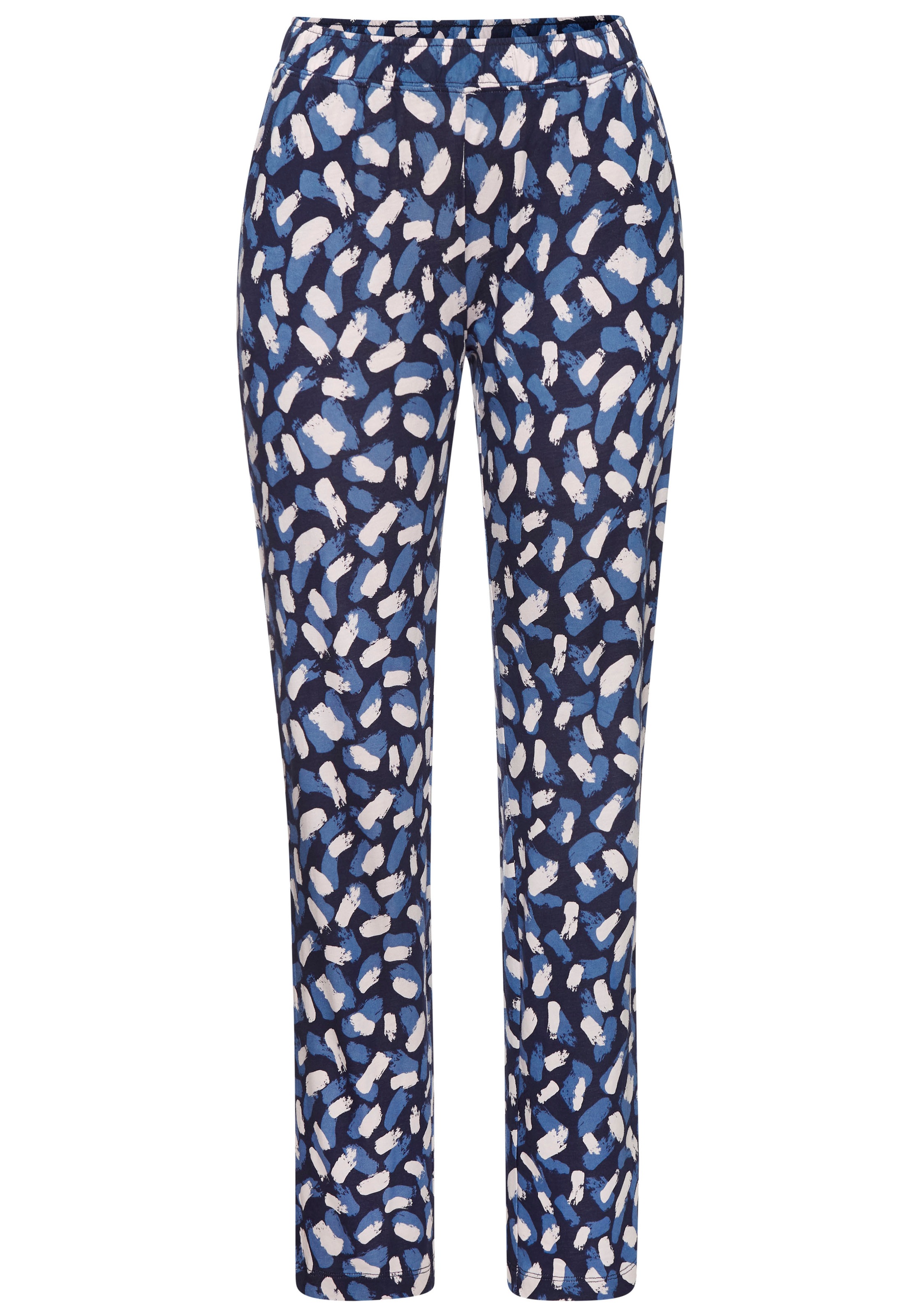 s.Oliver Pyjamahose Mit schönem Alloverdruck günstig online kaufen