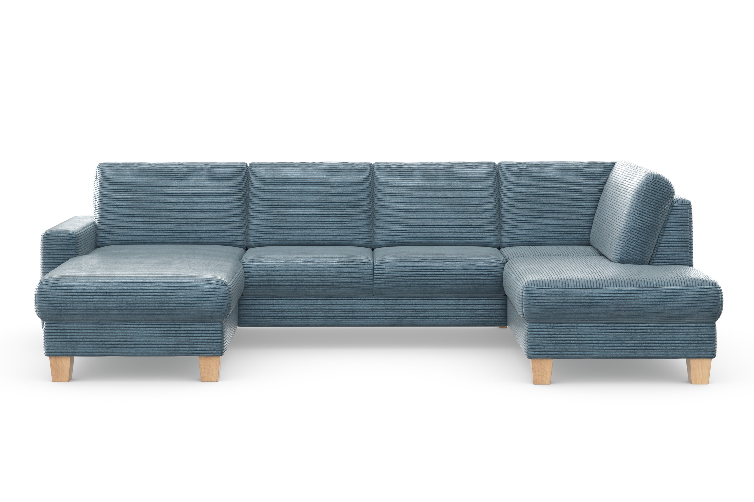 Home affaire Wohnlandschaft "Summer U-Form" mit oder ohne Bettfunktion und günstig online kaufen